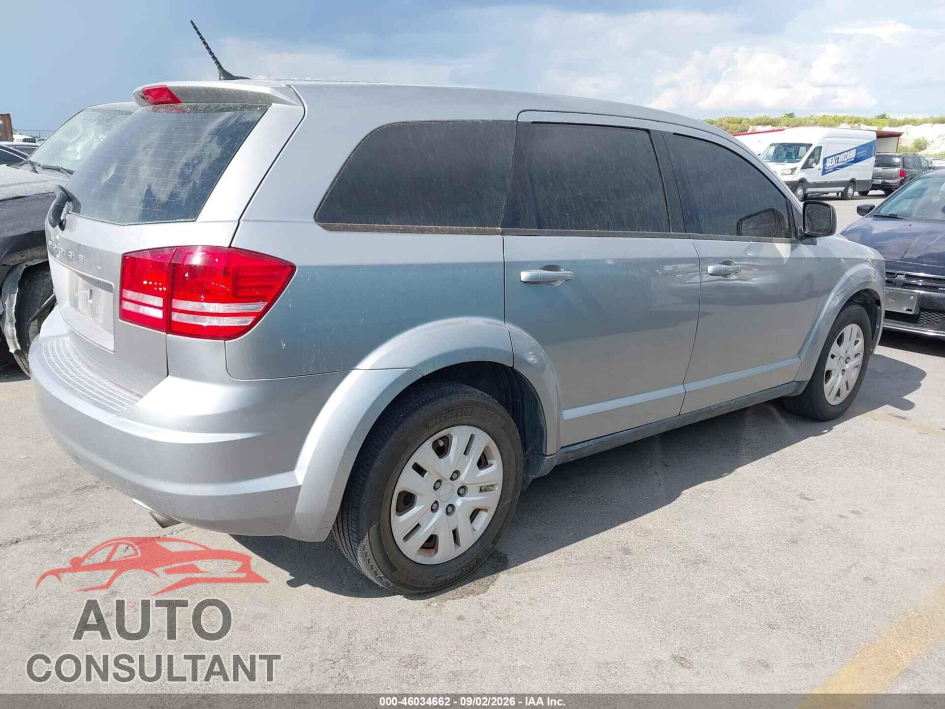 DODGE JOURNEY 2015 - 3C4PDCAB8FT597737