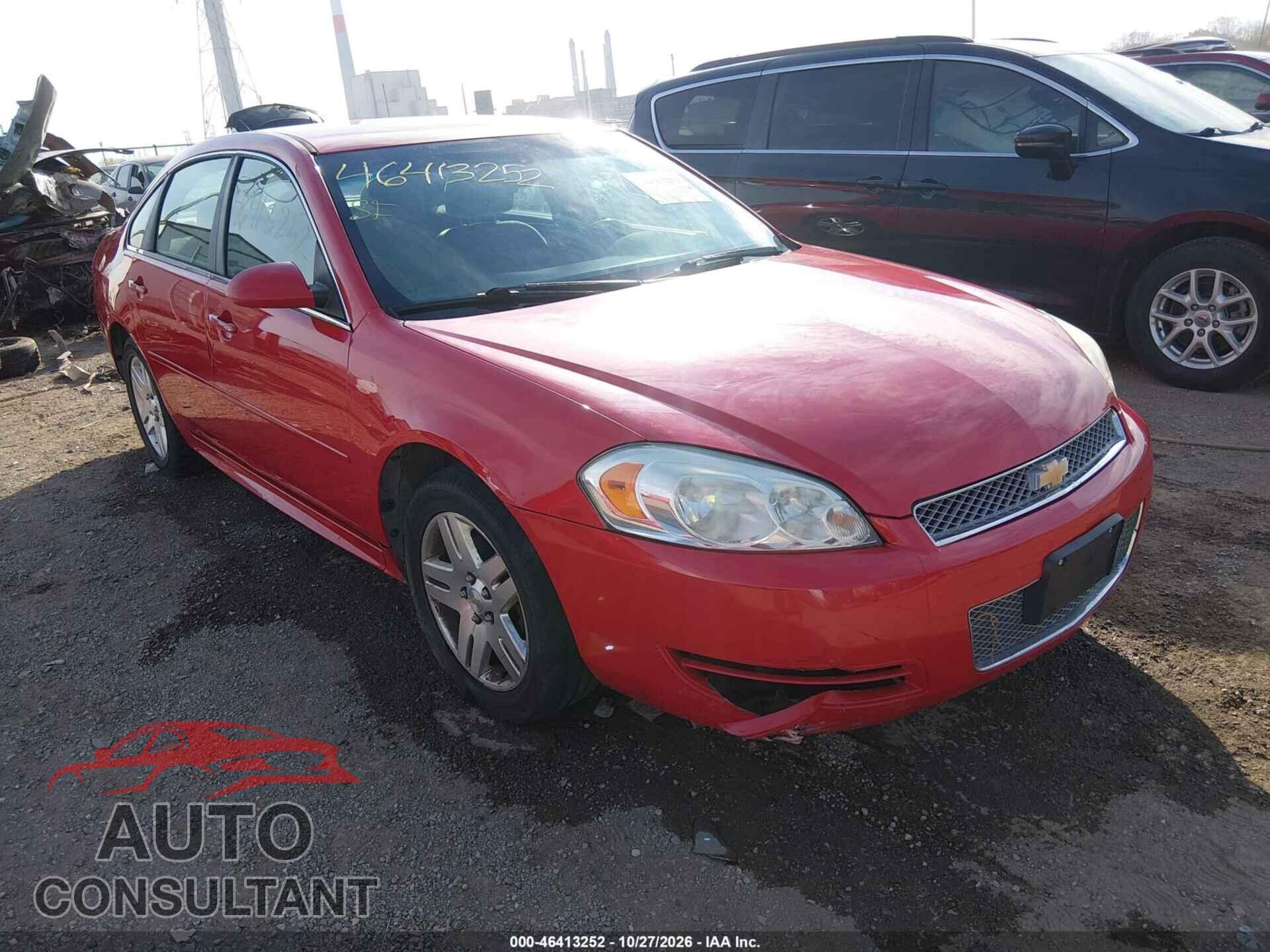 CHEVROLET IMPALA 2013 - 2G1WG5E36D1217187