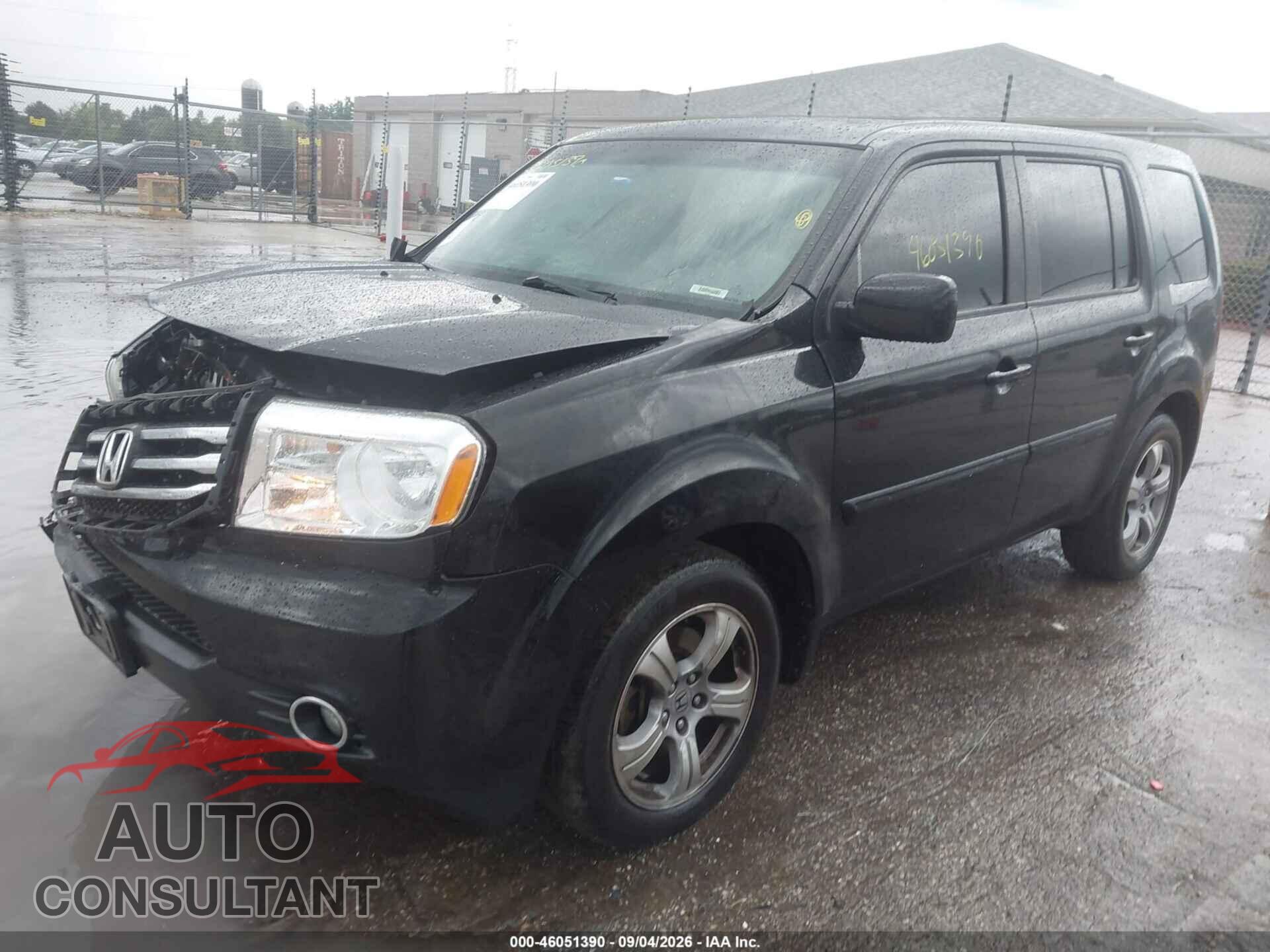 HONDA PILOT 2012 - 5FNYF4H50CB026158