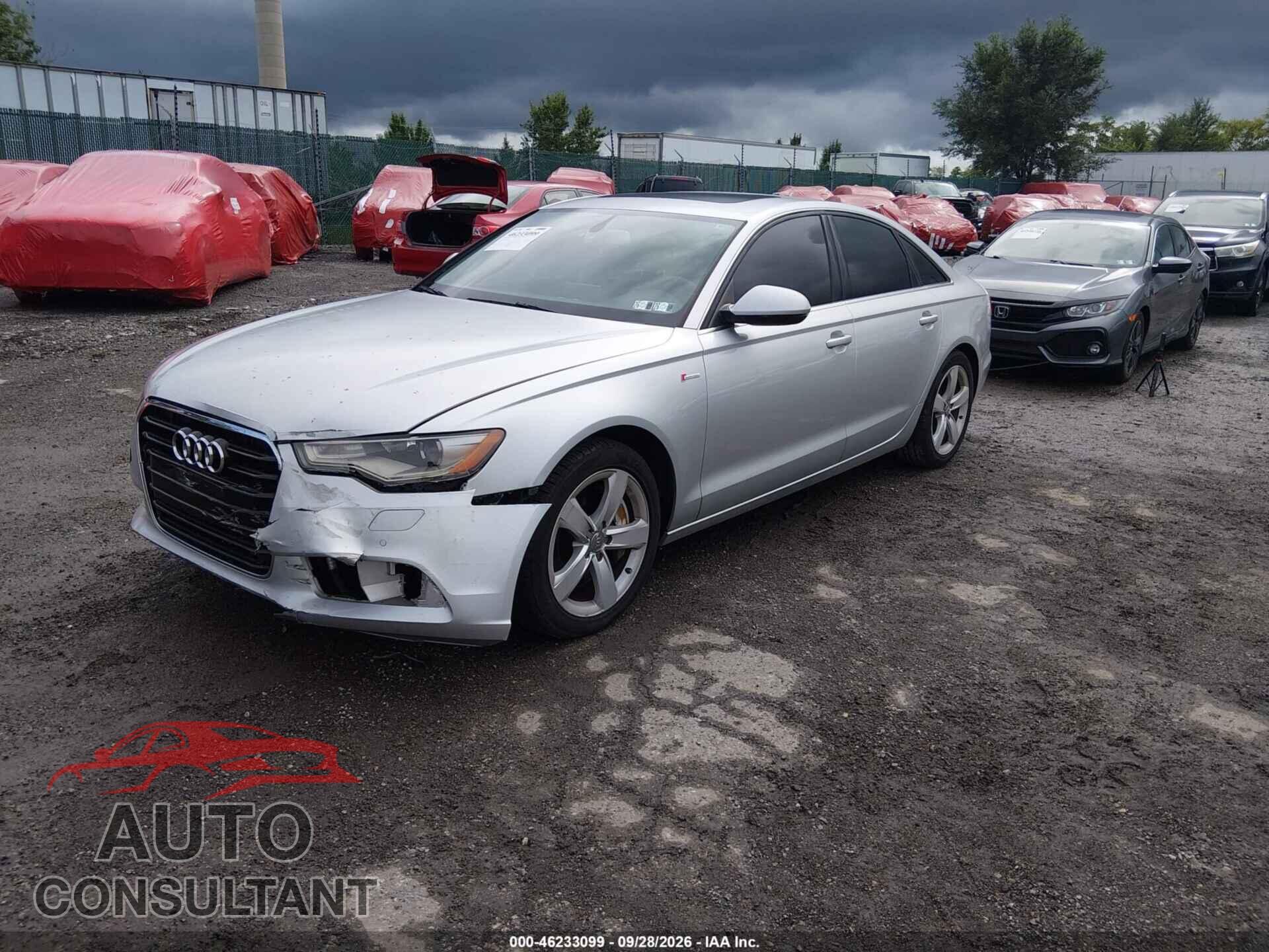 AUDI A6 2012 - WAUGGAFC3CN037582