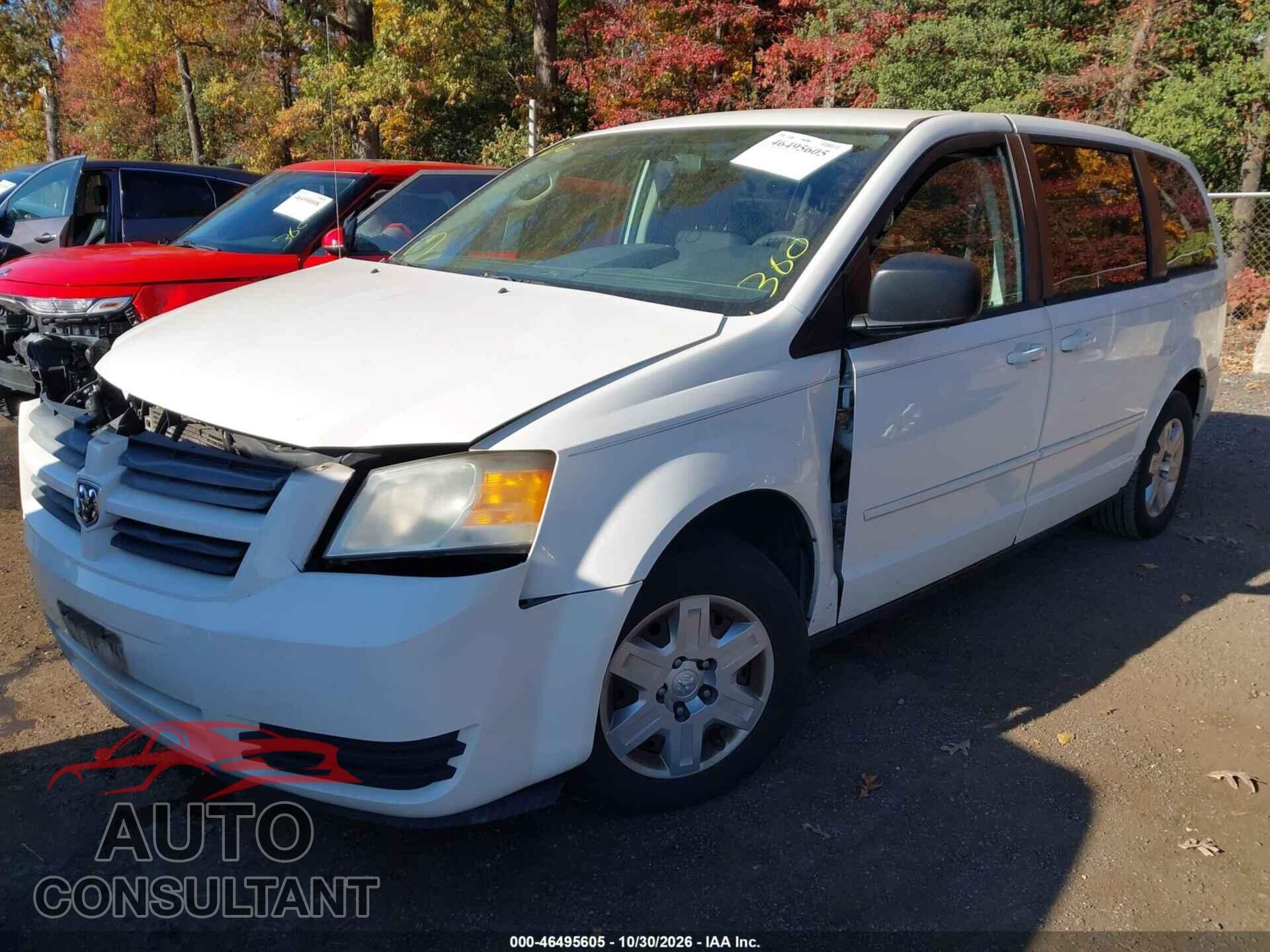 DODGE GRAND CARAVAN 2010 - 2D4RN4DE7AR298286