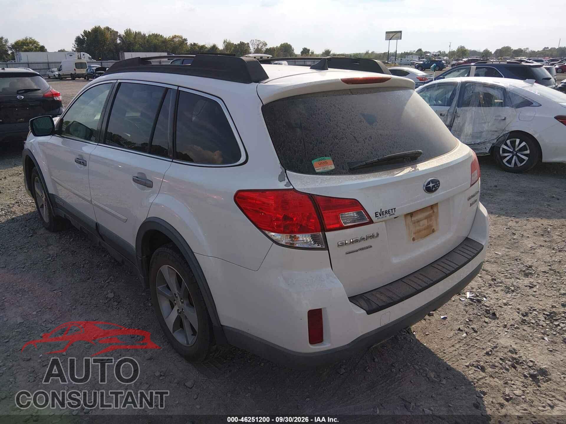 SUBARU OUTBACK 2014 - 4S4BRDPC1E2300076