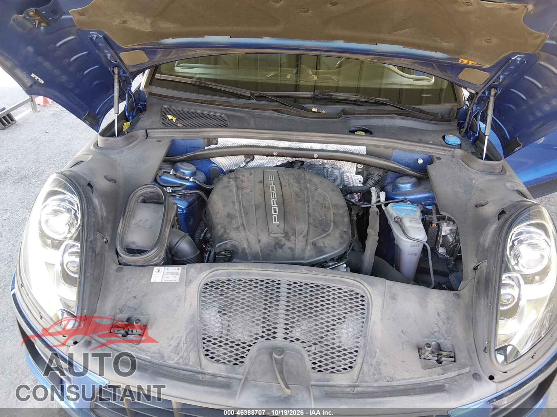 PORSCHE MACAN 2017 - WP1AA2A58HLB83728