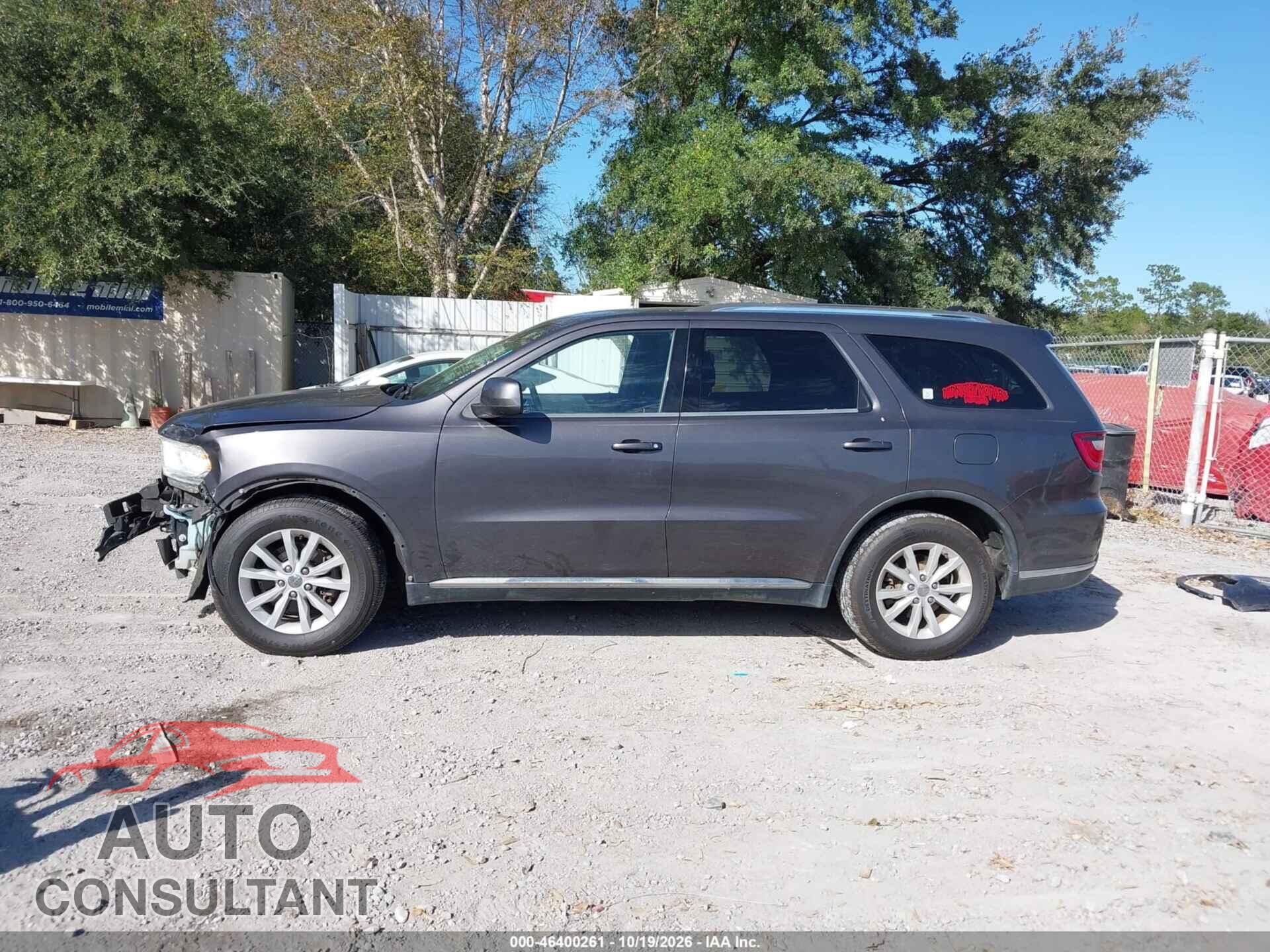 DODGE DURANGO 2014 - 1C4RDHAG7EC374410
