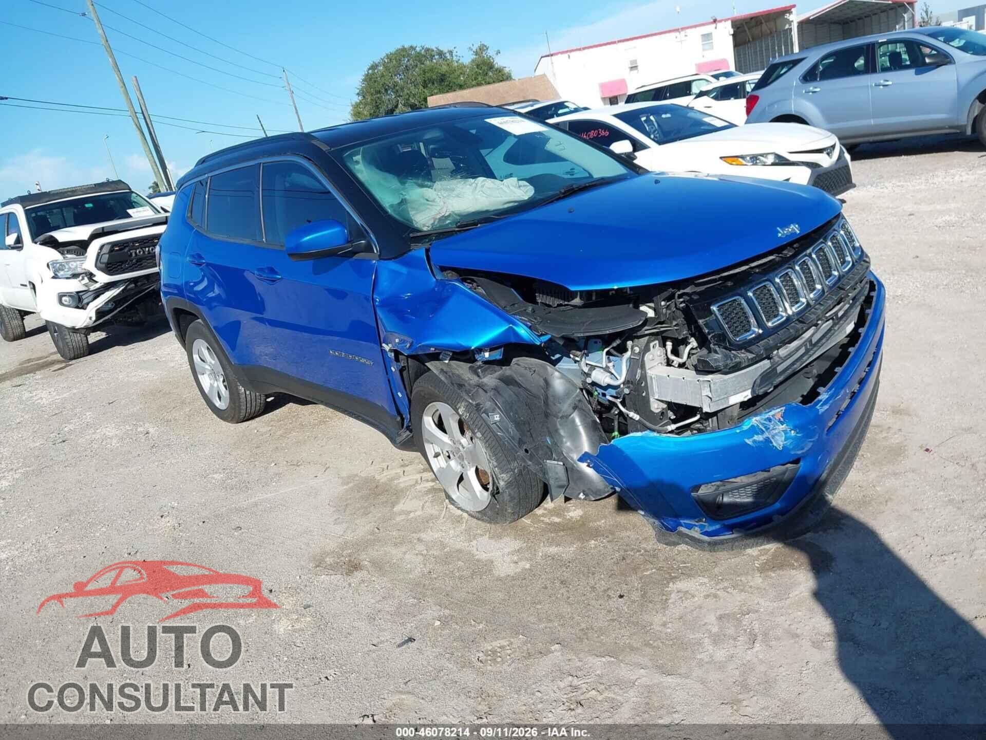 JEEP COMPASS 2018 - 3C4NJDBB5JT202569