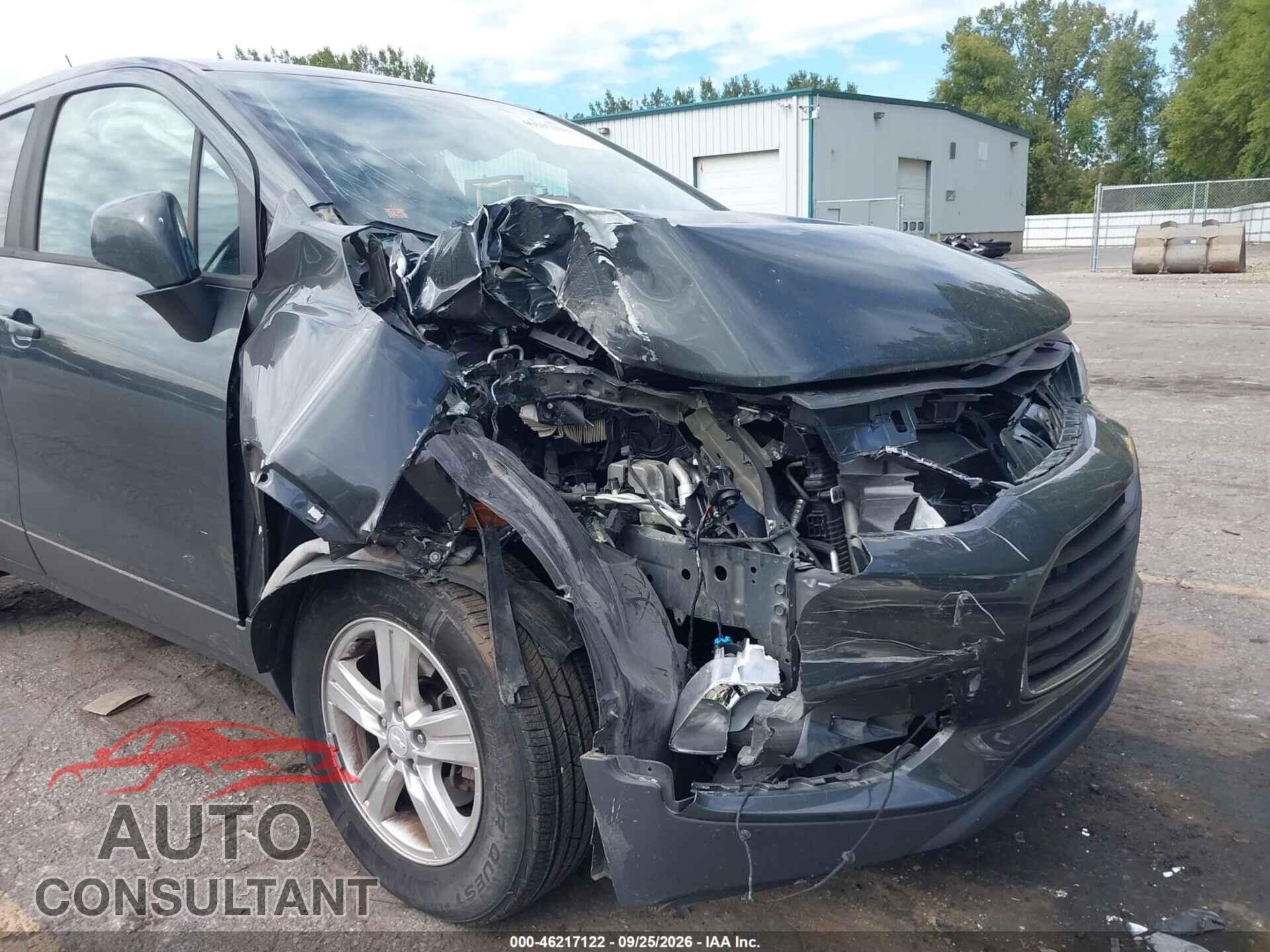 CHEVROLET TRAX 2019 - 3GNCJNSB3KL196275