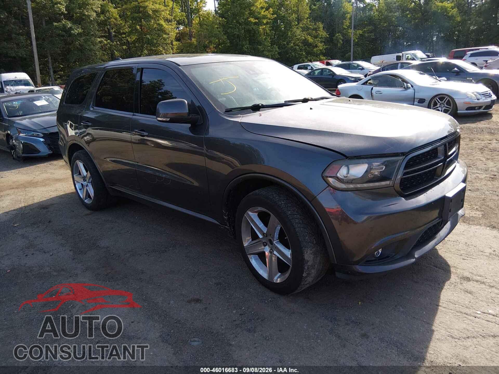 DODGE DURANGO 2016 - 1C4SDJCTXGC302011