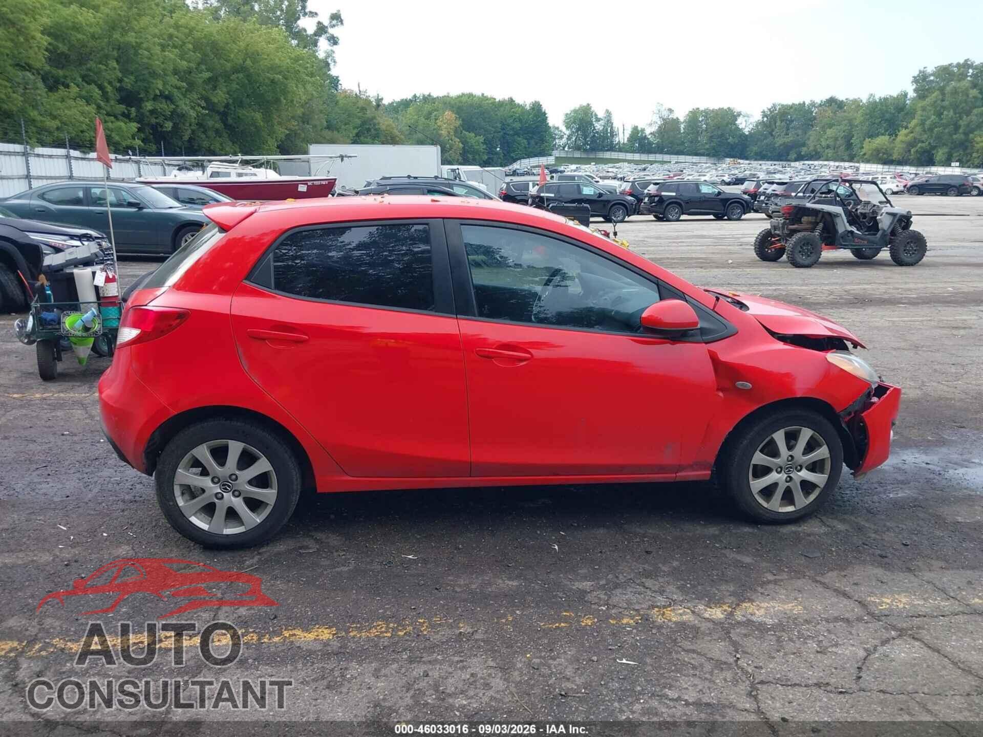 MAZDA MAZDA2 2013 - JM1DE1LY0D0160234