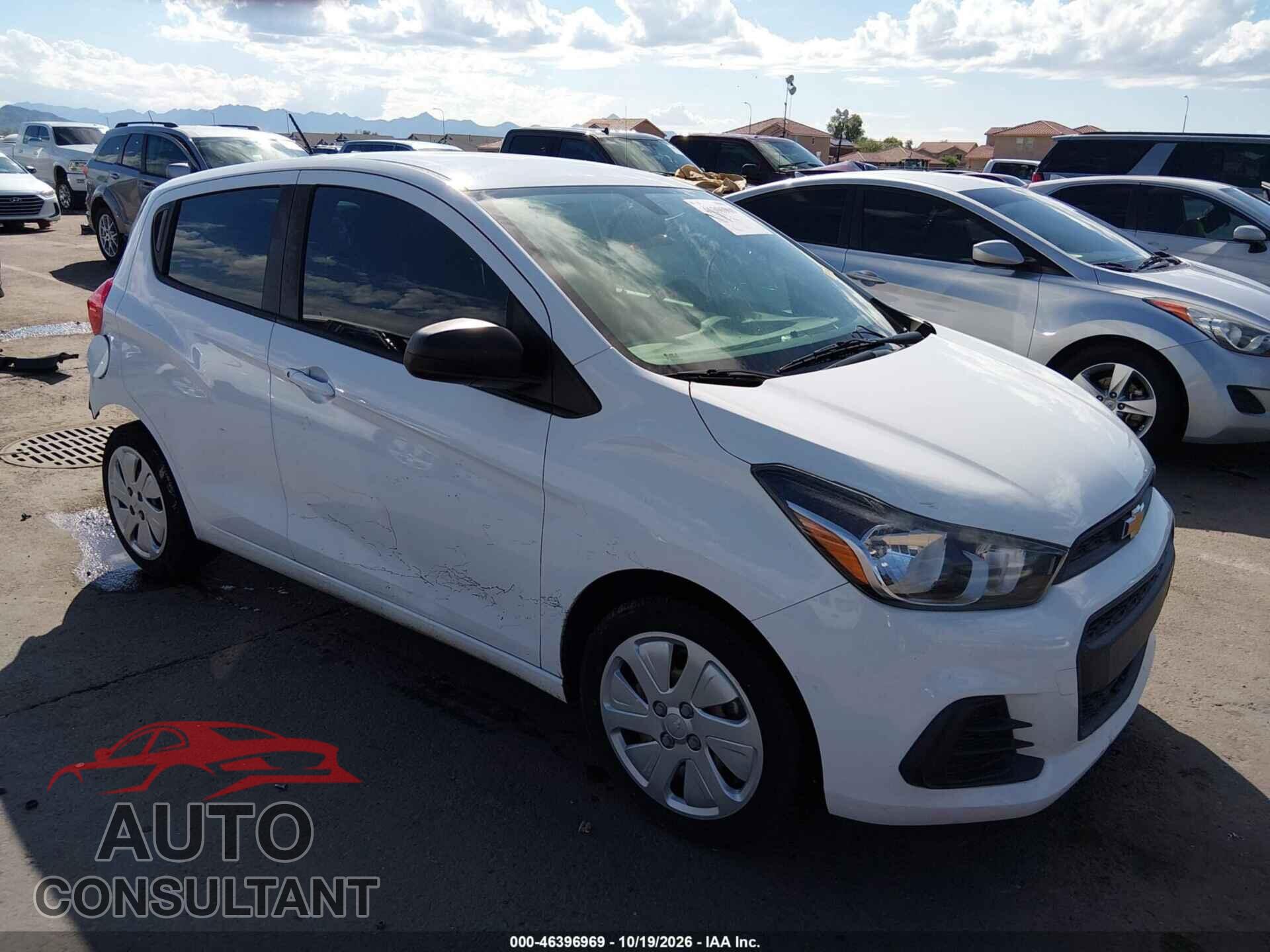 CHEVROLET SPARK 2017 - KL8CA6SA5HC829667