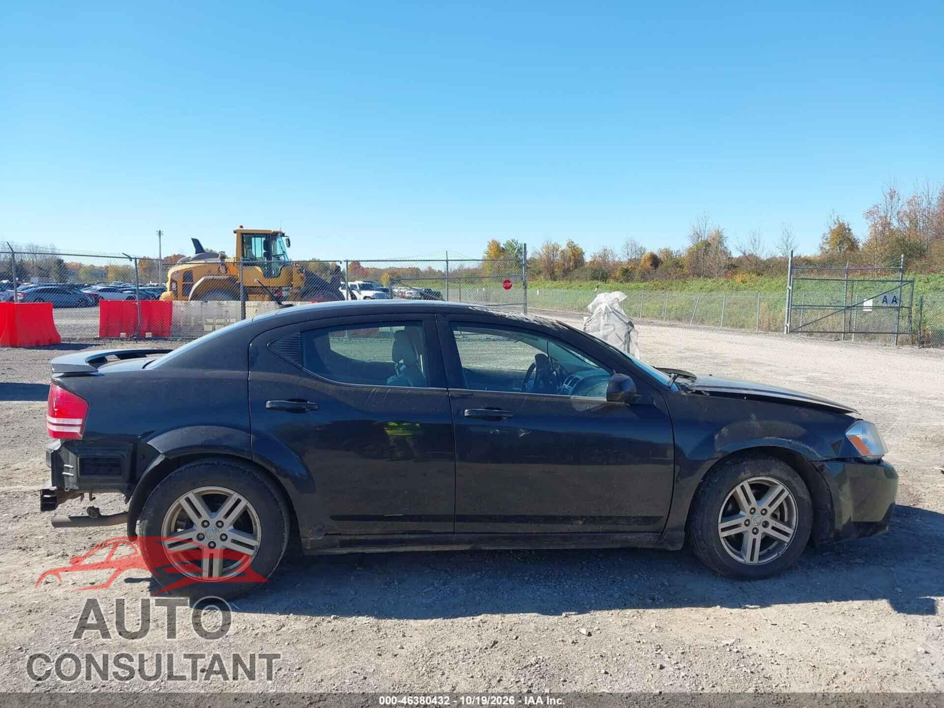 DODGE AVENGER 2010 - 1B3CC5FB8AN211057