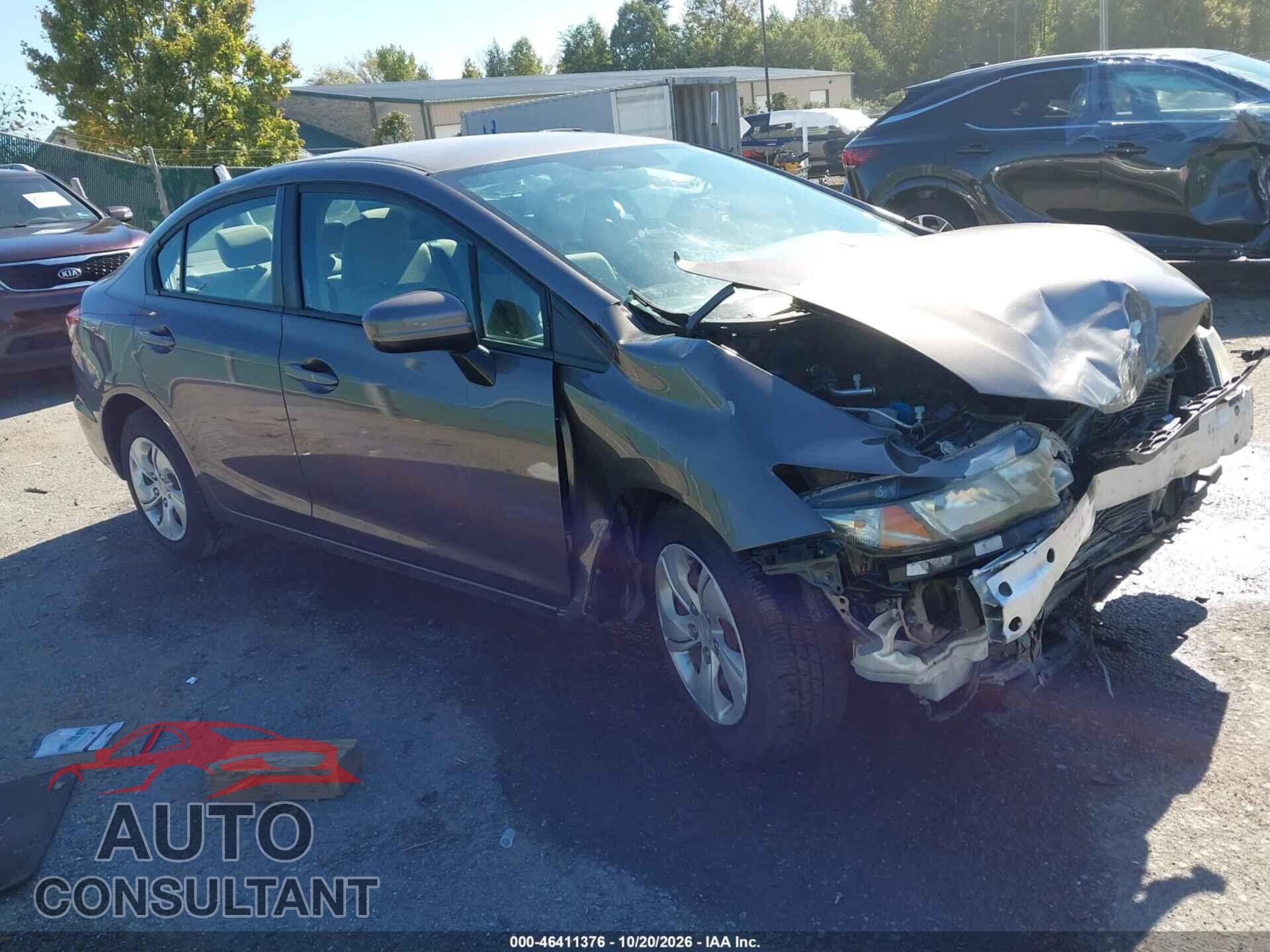HONDA CIVIC 2014 - 19XFB2F5XEE232896