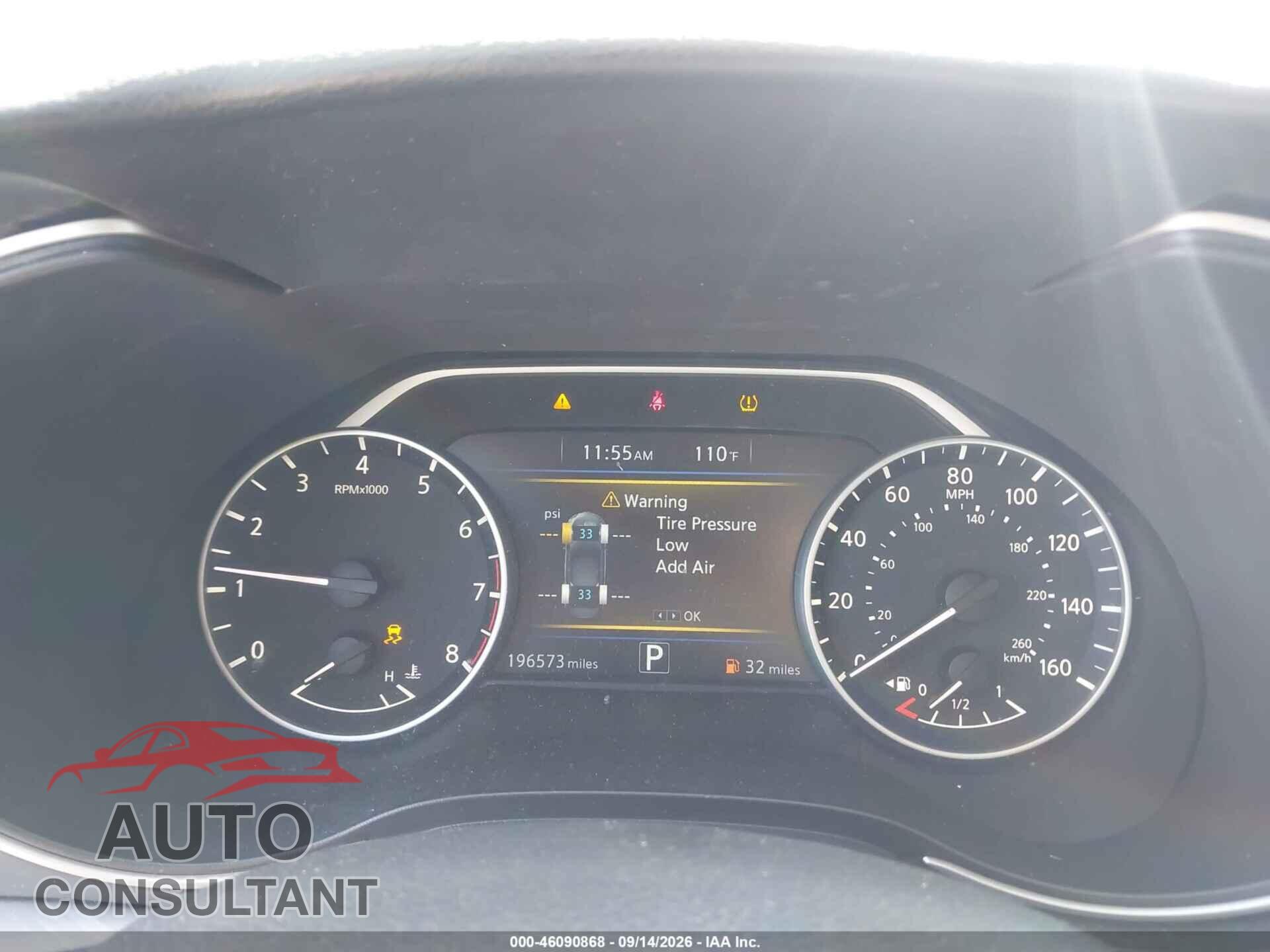 NISSAN MAXIMA 2017 - 1N4AA6AP3HC378166