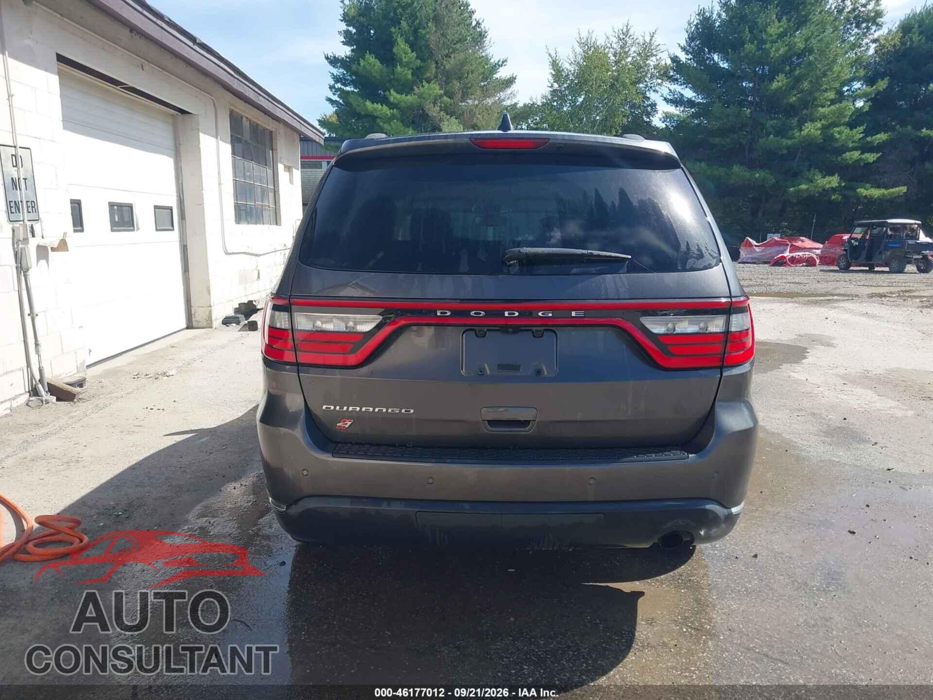 DODGE DURANGO 2019 - 1C4RDJAGXKC827258
