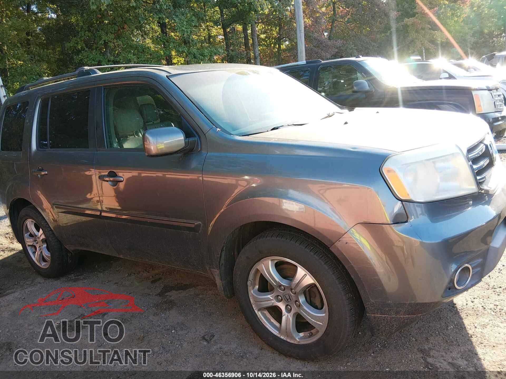 HONDA PILOT 2012 - 5FNYF4H55CB019948