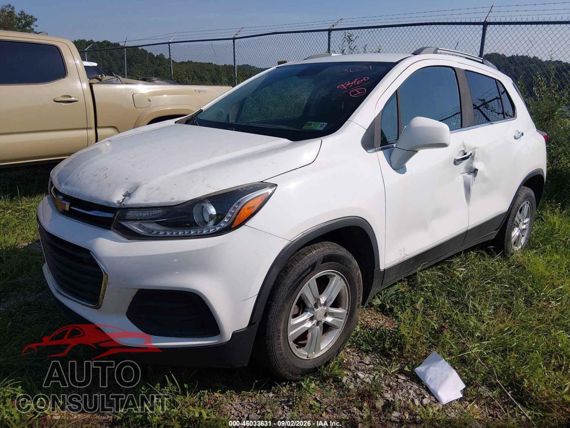 CHEVROLET TRAX 2017 - 3GNCJPSB3HL283694