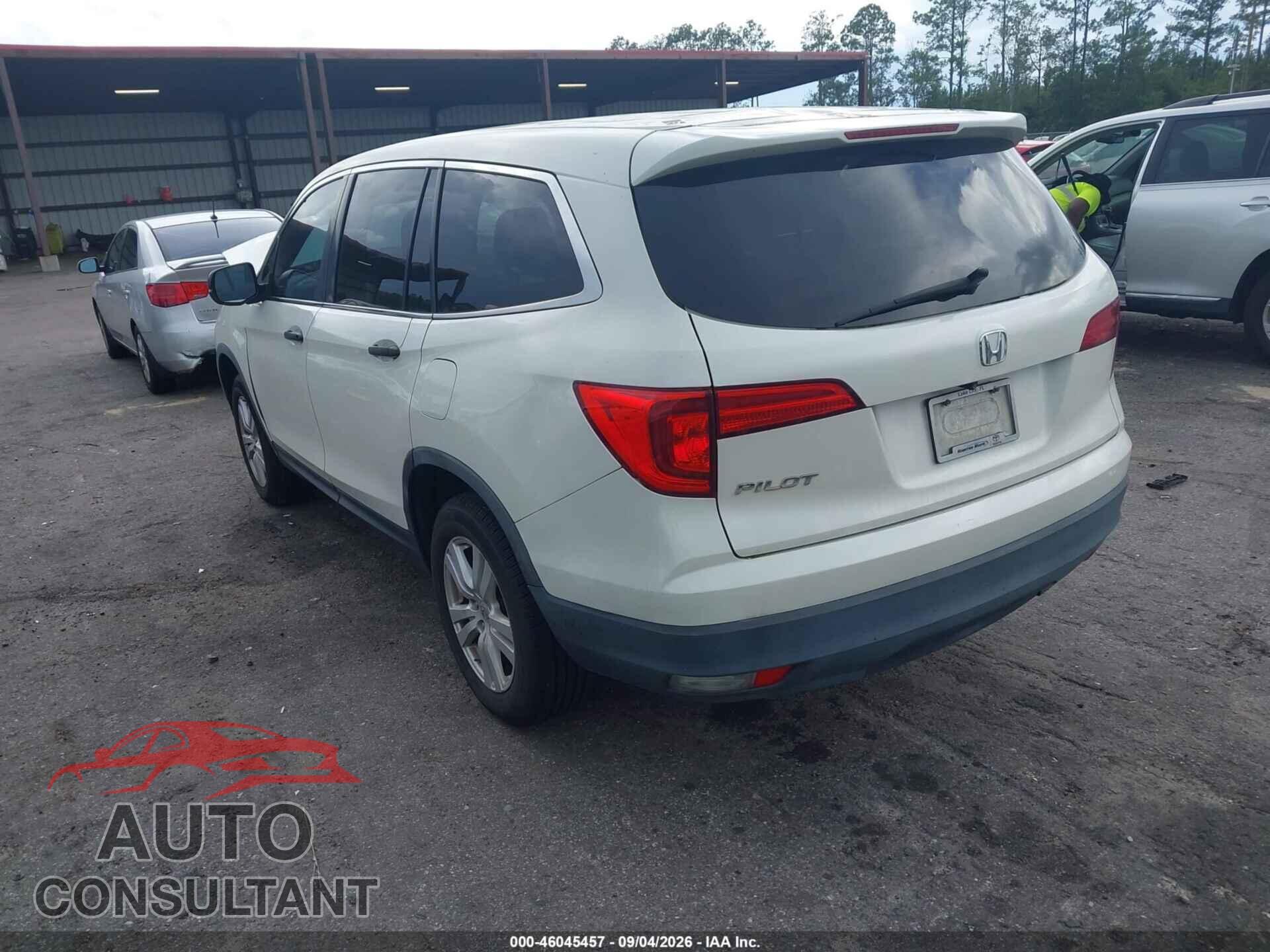 HONDA PILOT 2018 - 5FNYF5H10JB028976