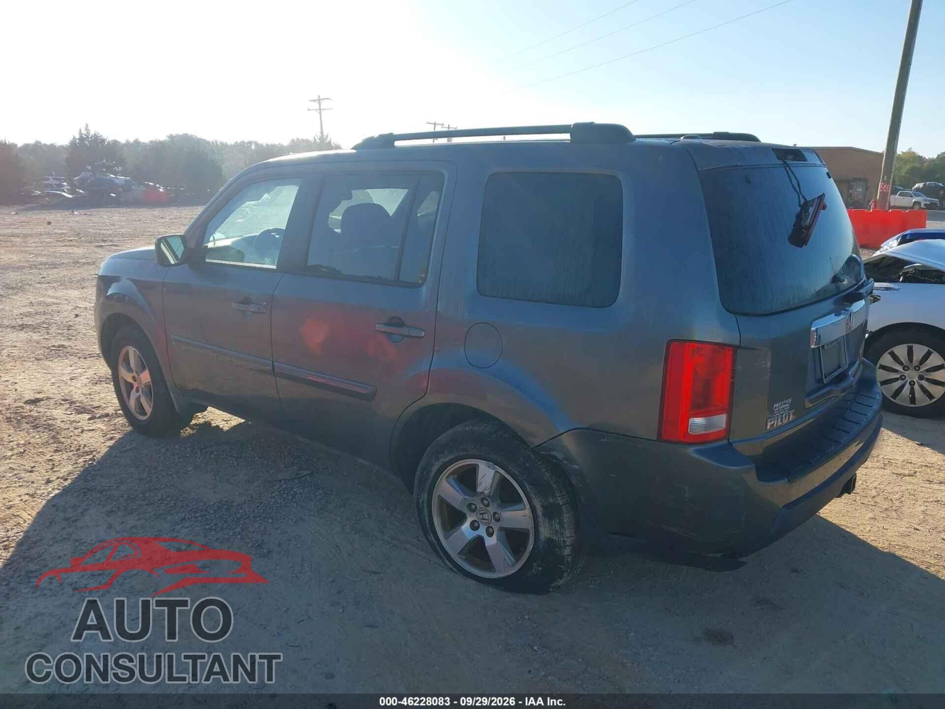 HONDA PILOT 2011 - 5FNYF3H75BB001315