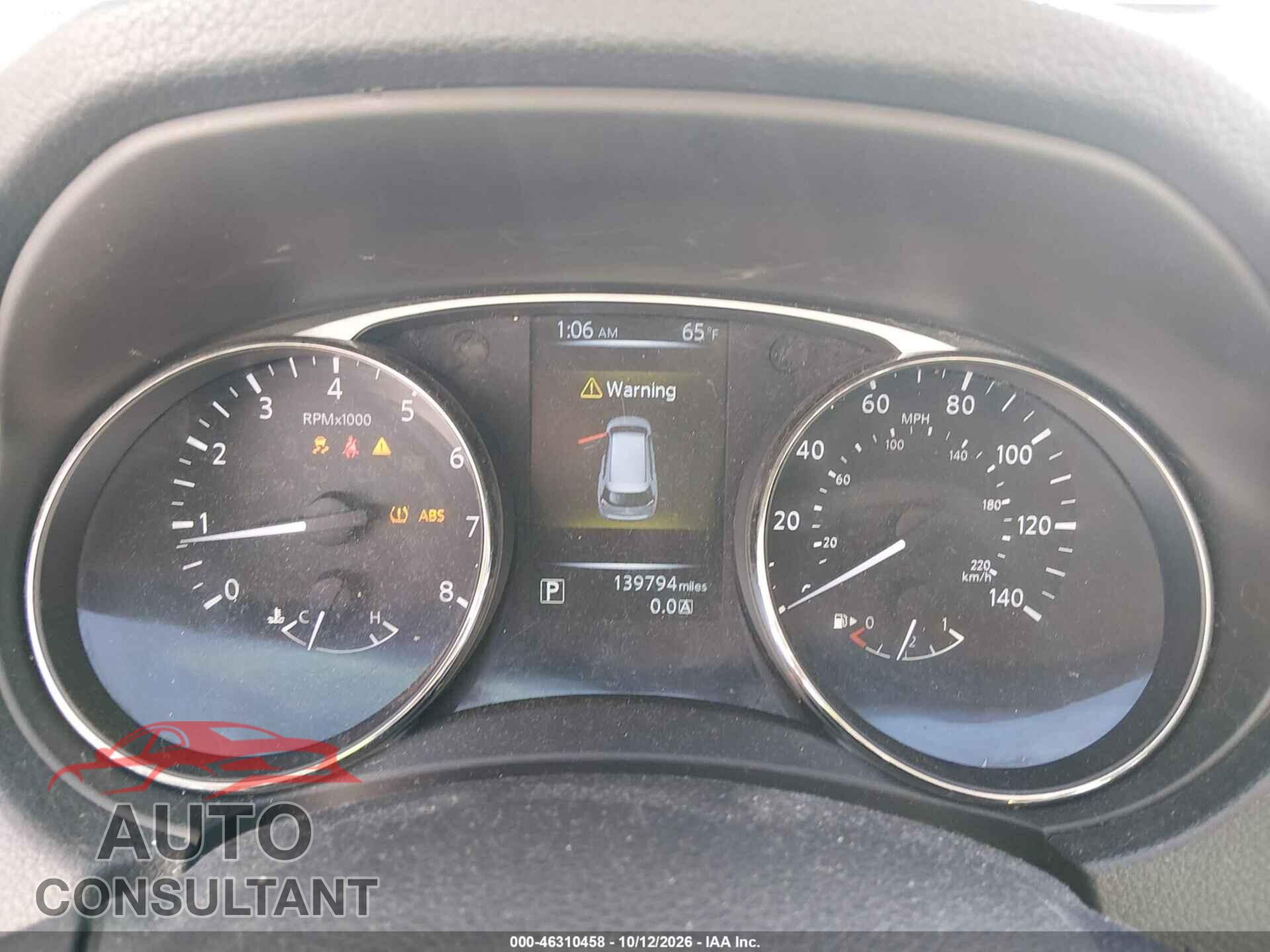NISSAN ROGUE 2015 - KNMAT2MV6FP552275
