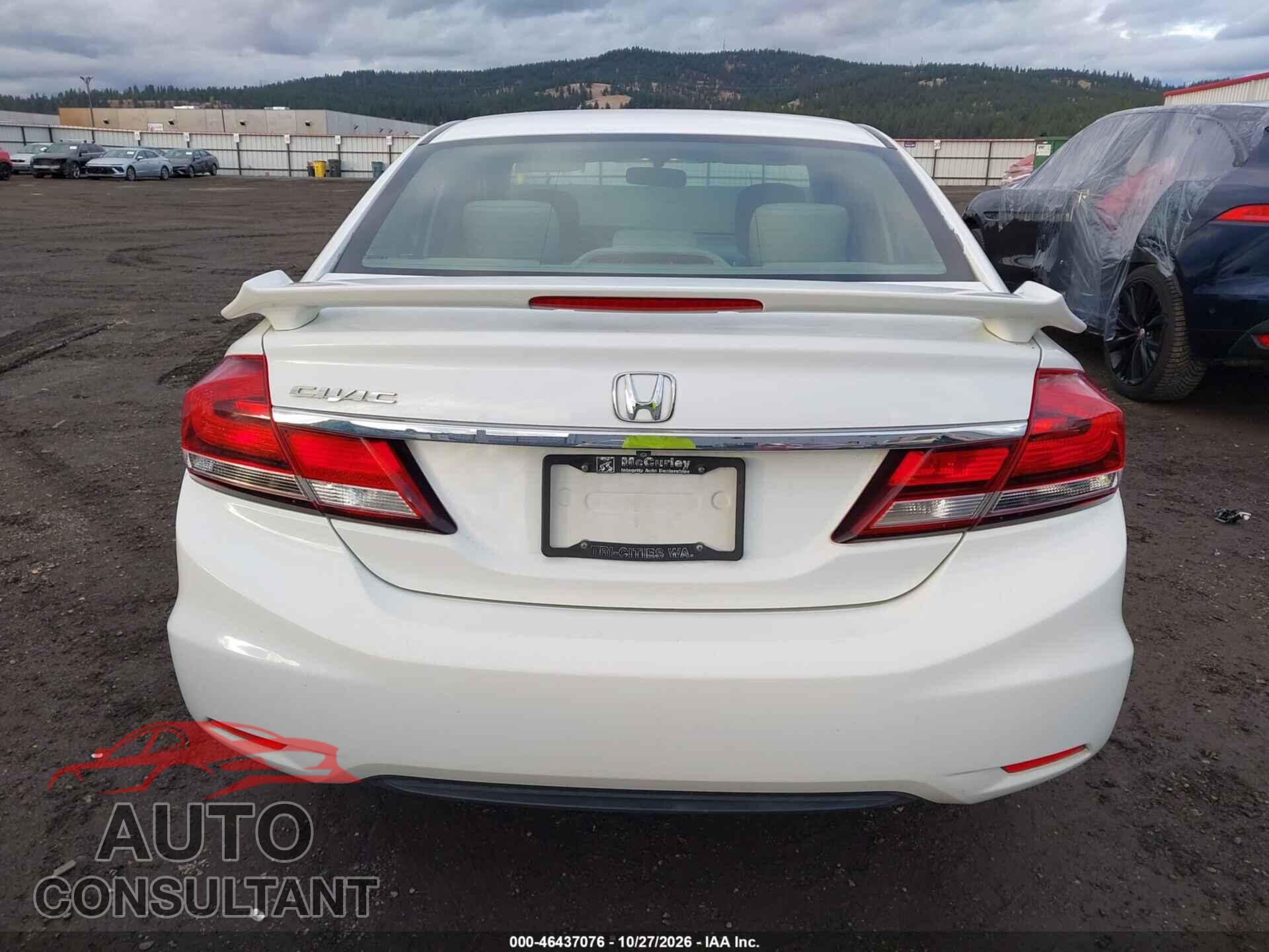 HONDA CIVIC 2014 - 19XFB2F88EE259332