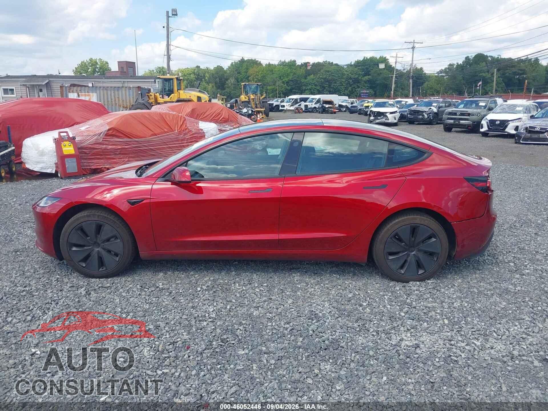 TESLA MODEL 3 2025 - 5YJ3E1EA5SF901309