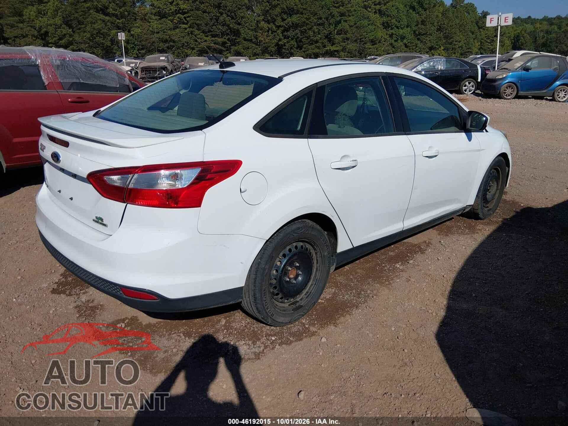FORD FOCUS 2012 - 1FAHP3F21CL443811