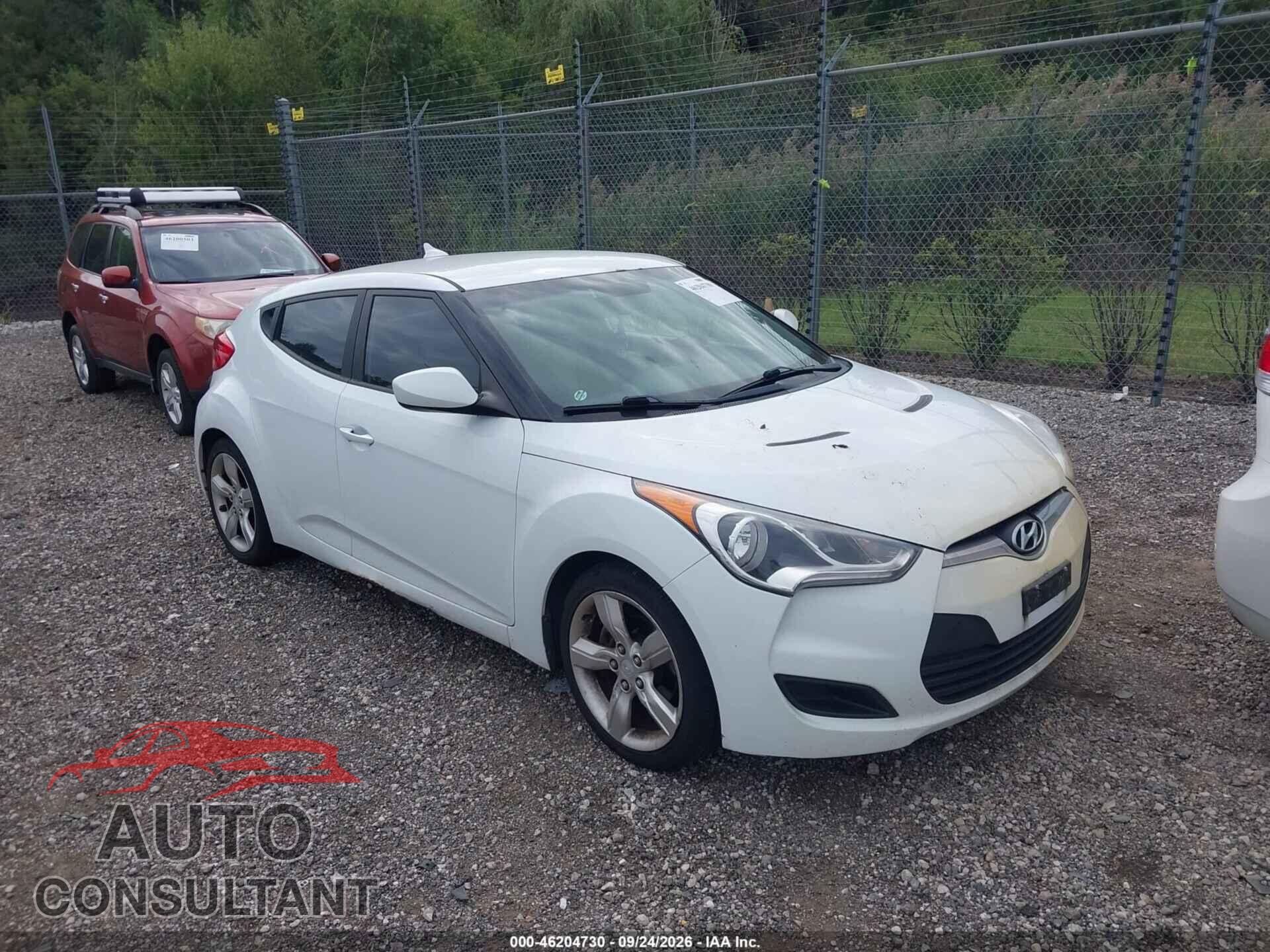 HYUNDAI VELOSTER 2012 - KMHTC6AD7CU050864