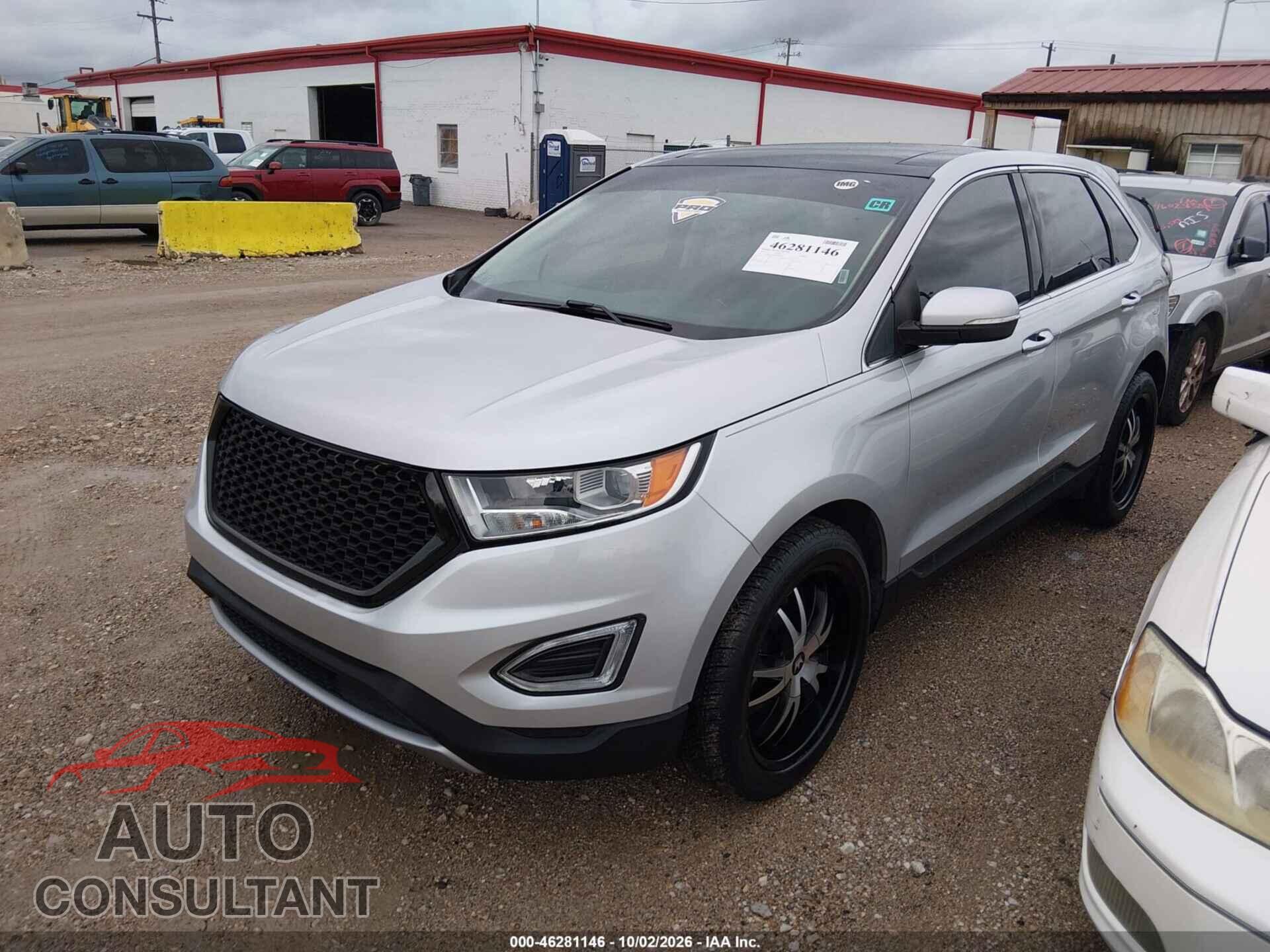 FORD EDGE 2017 - 2FMPK4K9XHBB68102