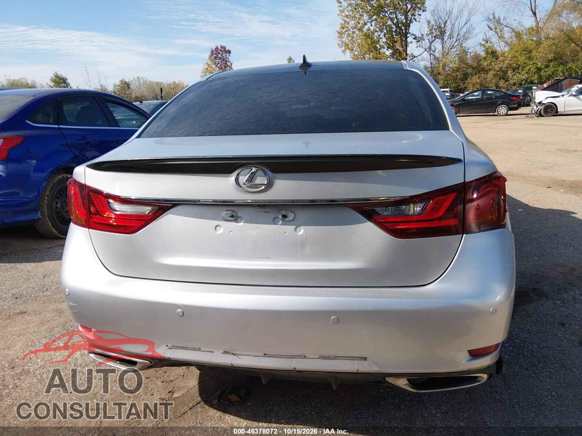 LEXUS GS 350 2013 - JTHCE1BL3D5018771