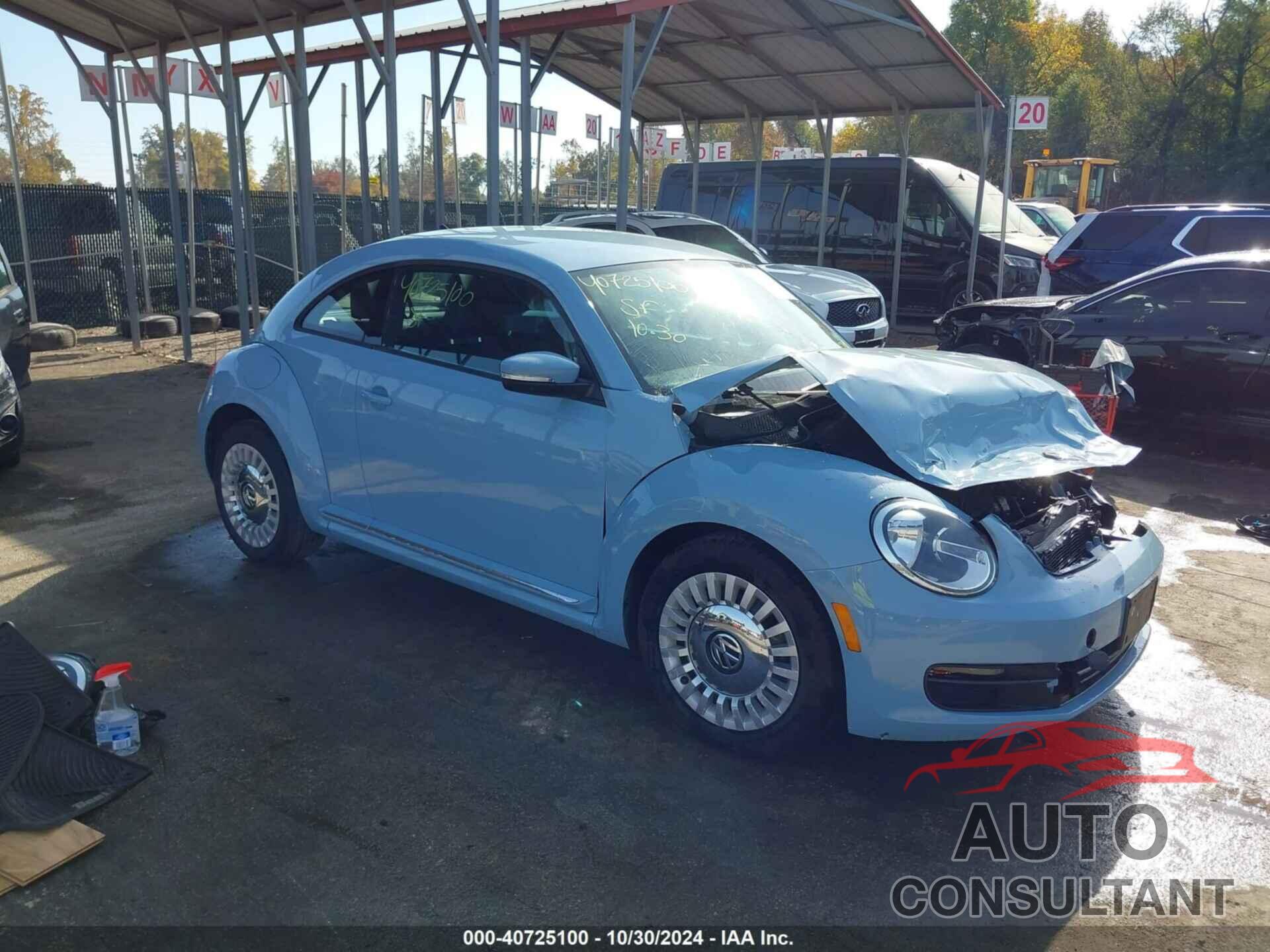 VOLKSWAGEN BEETLE 2014 - 3VWJ17AT9EM666620