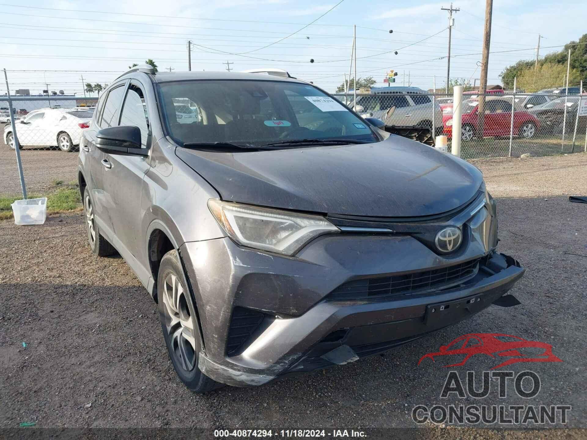 TOYOTA RAV4 2017 - JTMZFREV0HJ135533