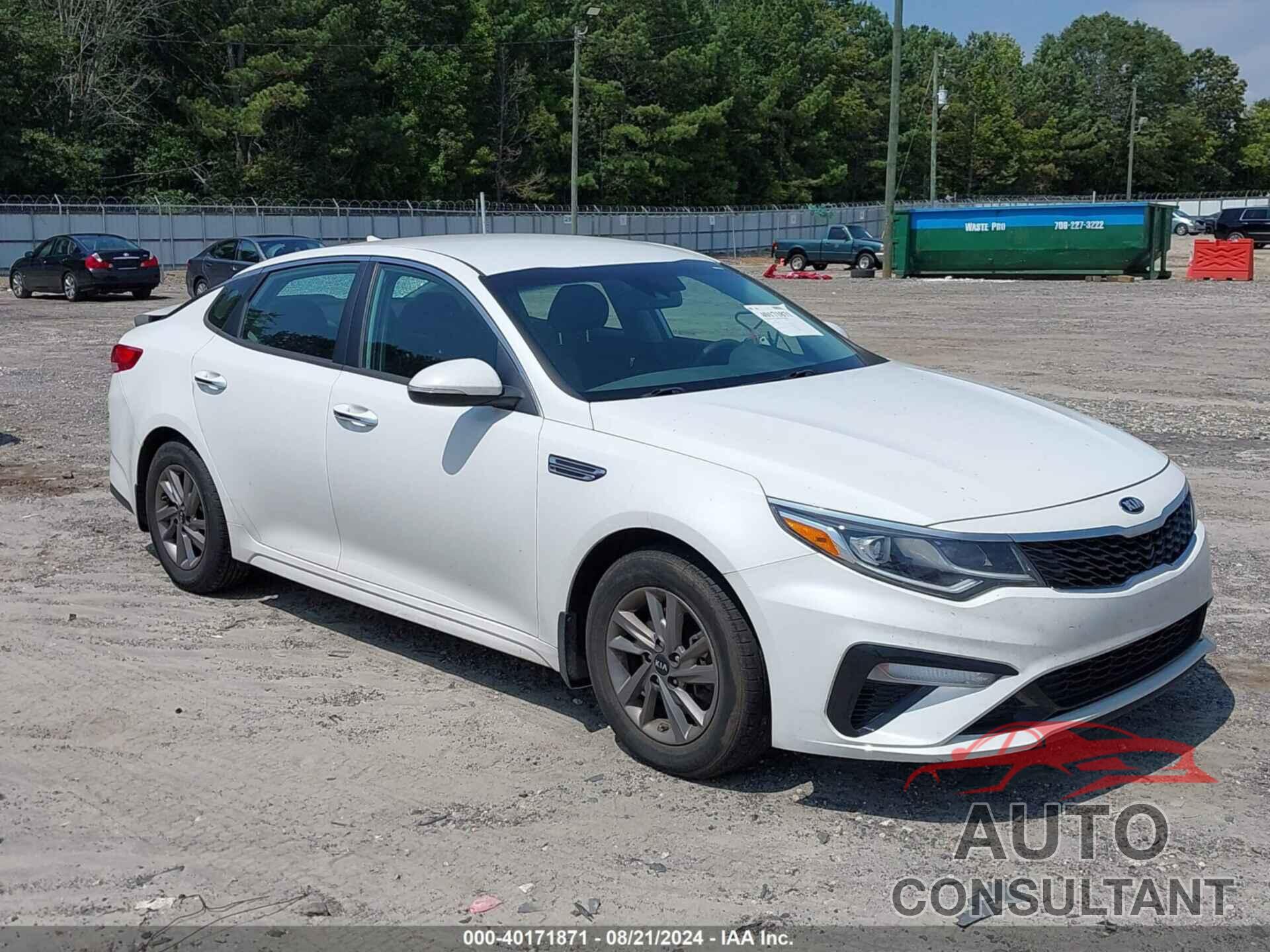 KIA OPTIMA 2020 - 5XXGT4L39LG421012