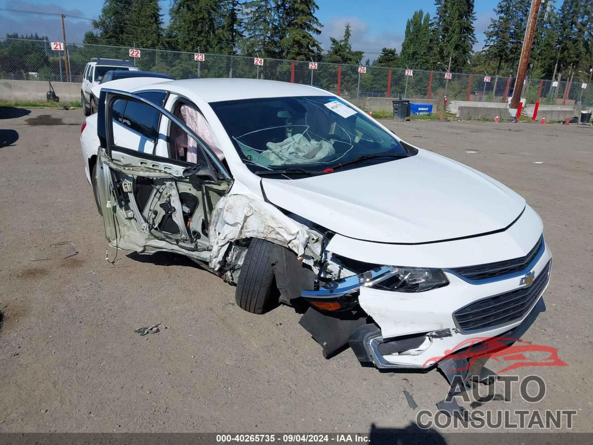 CHEVROLET MALIBU 2017 - 1G1ZB5ST6HF207161