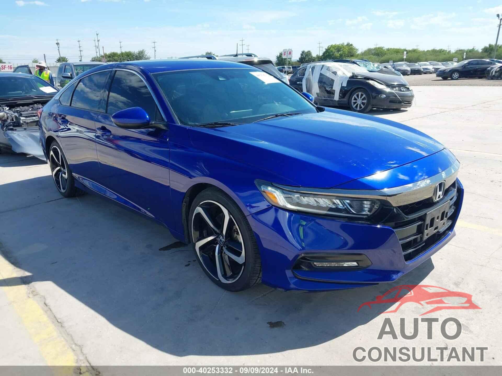 HONDA ACCORD 2018 - 1HGCV1F39JA152569