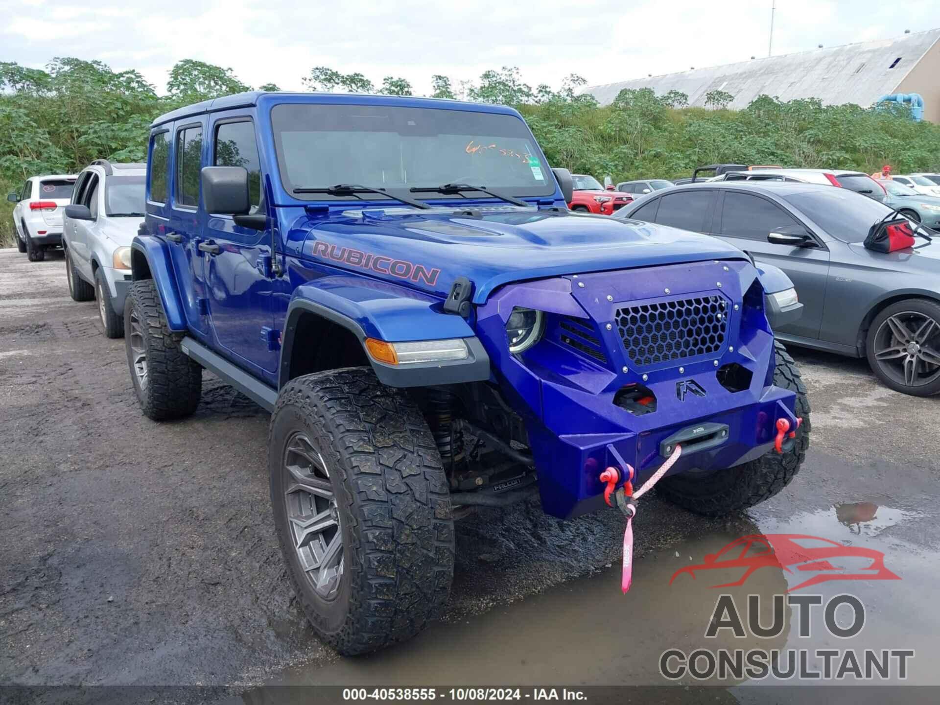 JEEP WRANGLER UNLIMITED 2019 - 1C4HJXFN8KW521365