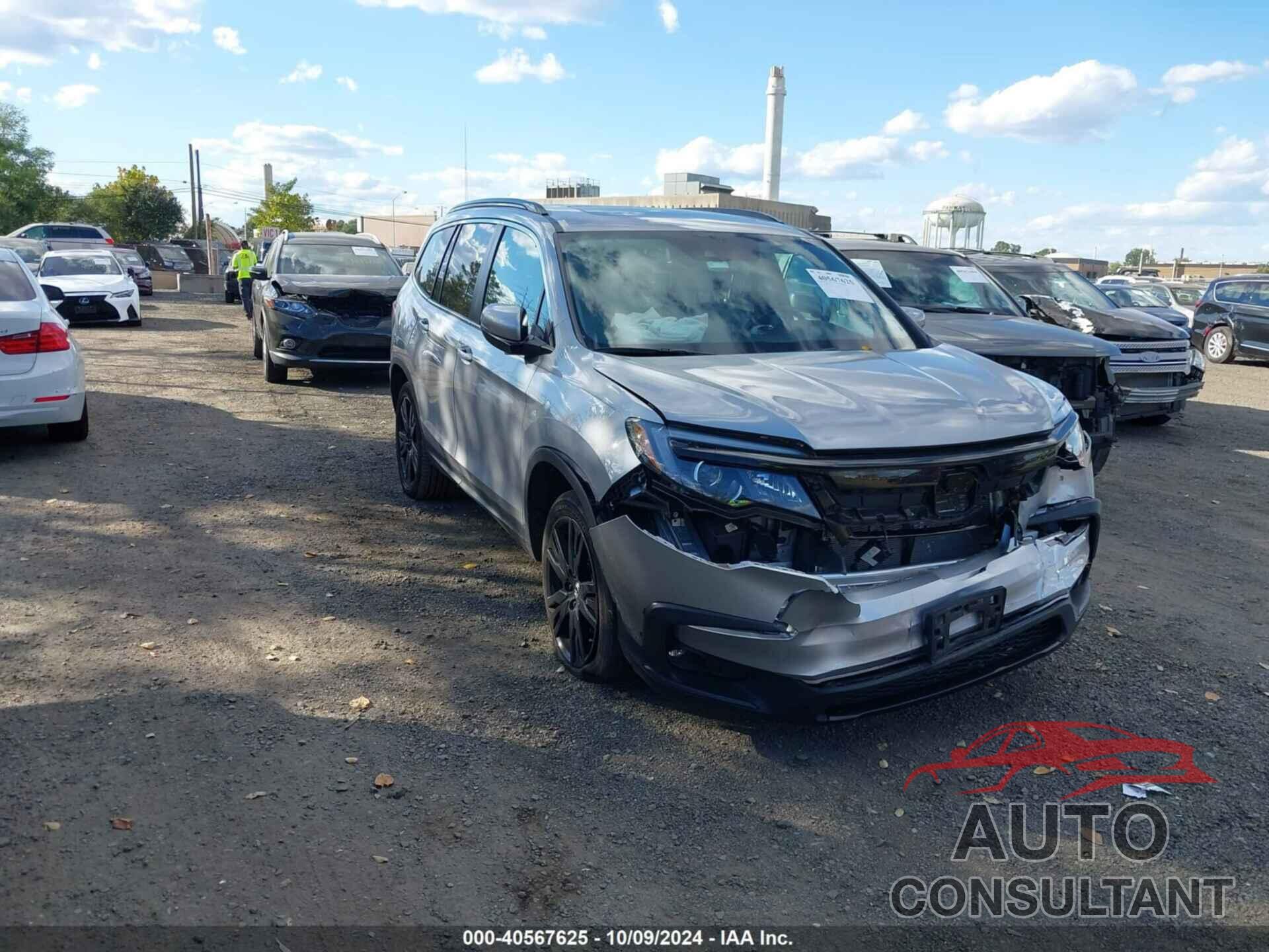 HONDA PILOT 2022 - 5FNYF6H27NB101359