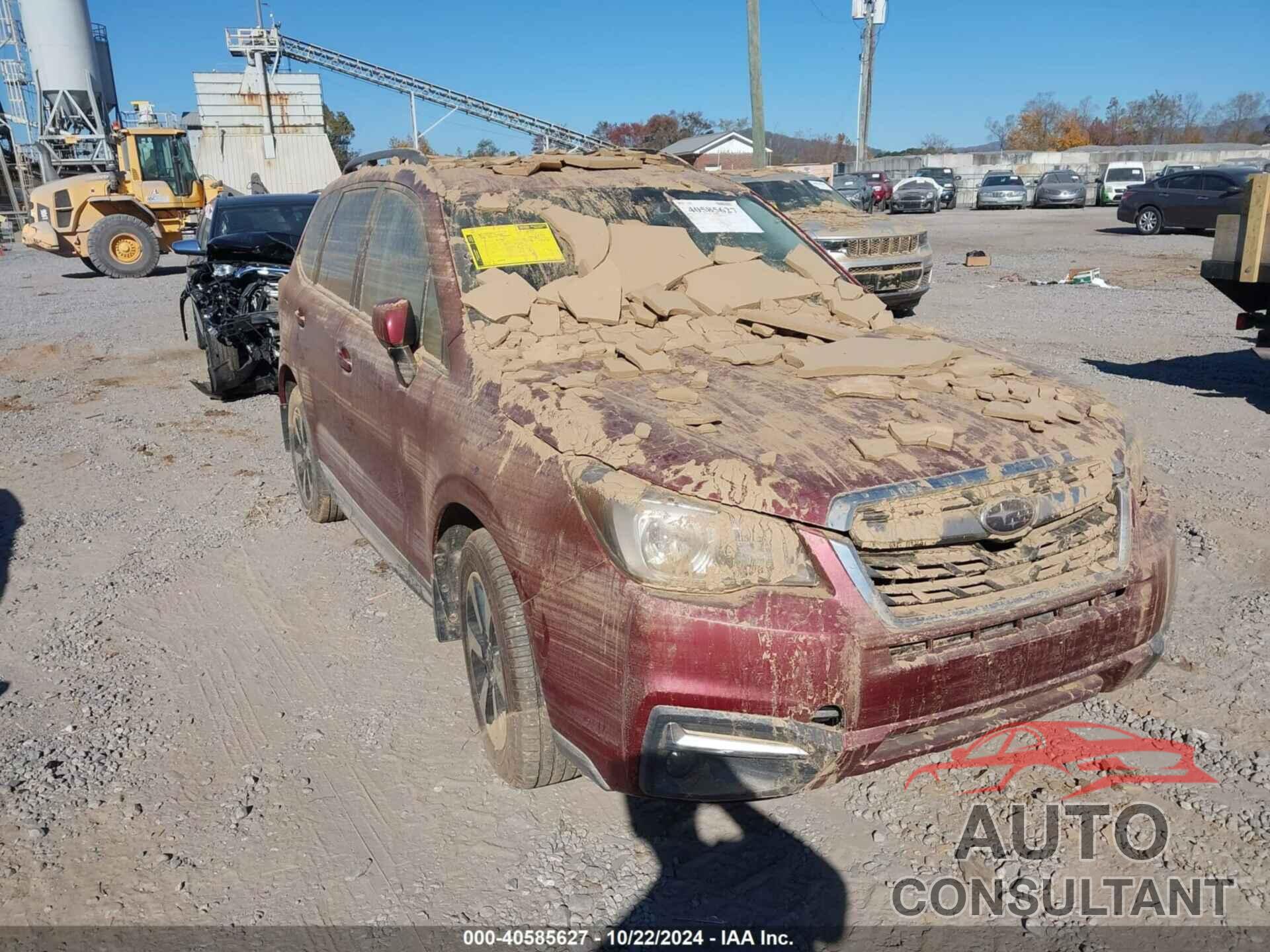 SUBARU FORESTER 2018 - JF2SJAGCXJH455213