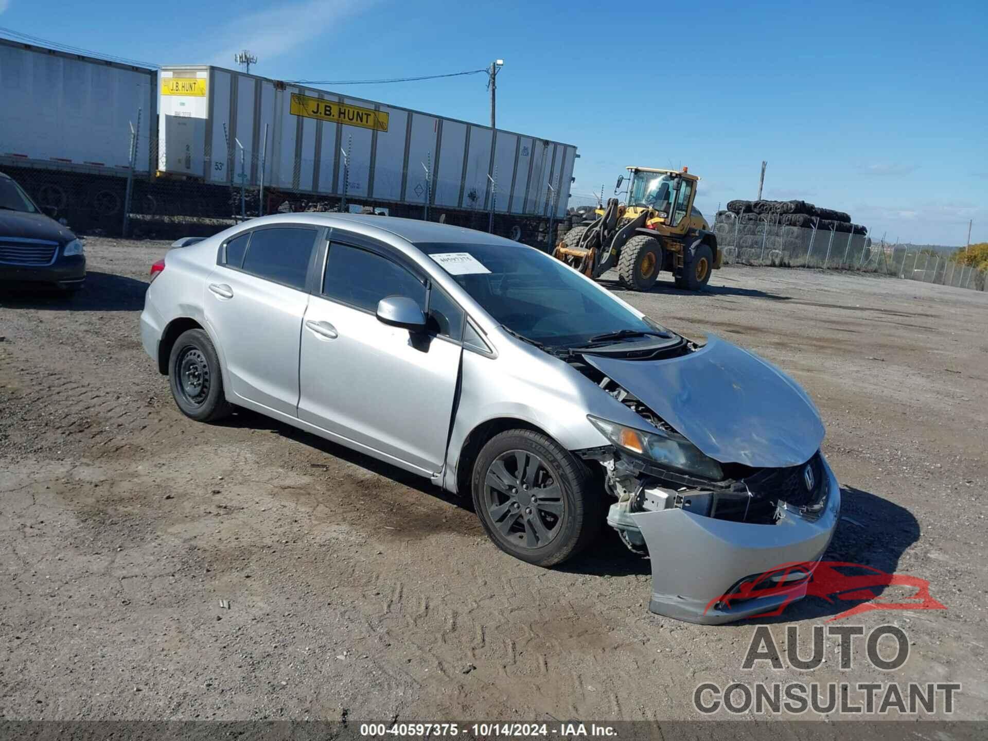 HONDA CIVIC 2013 - 19XFB2E58DE008560