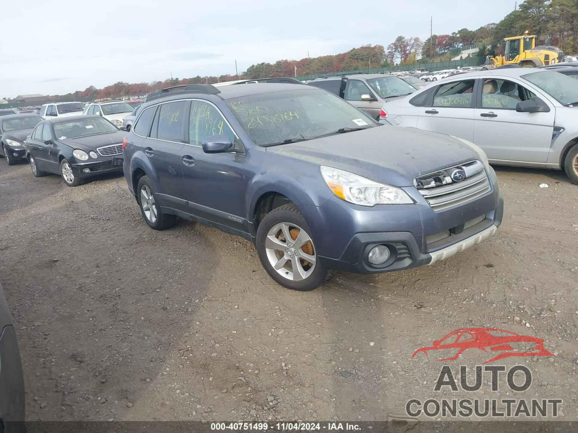 SUBARU OUTBACK 2014 - 4S4BRBLC3E3314680