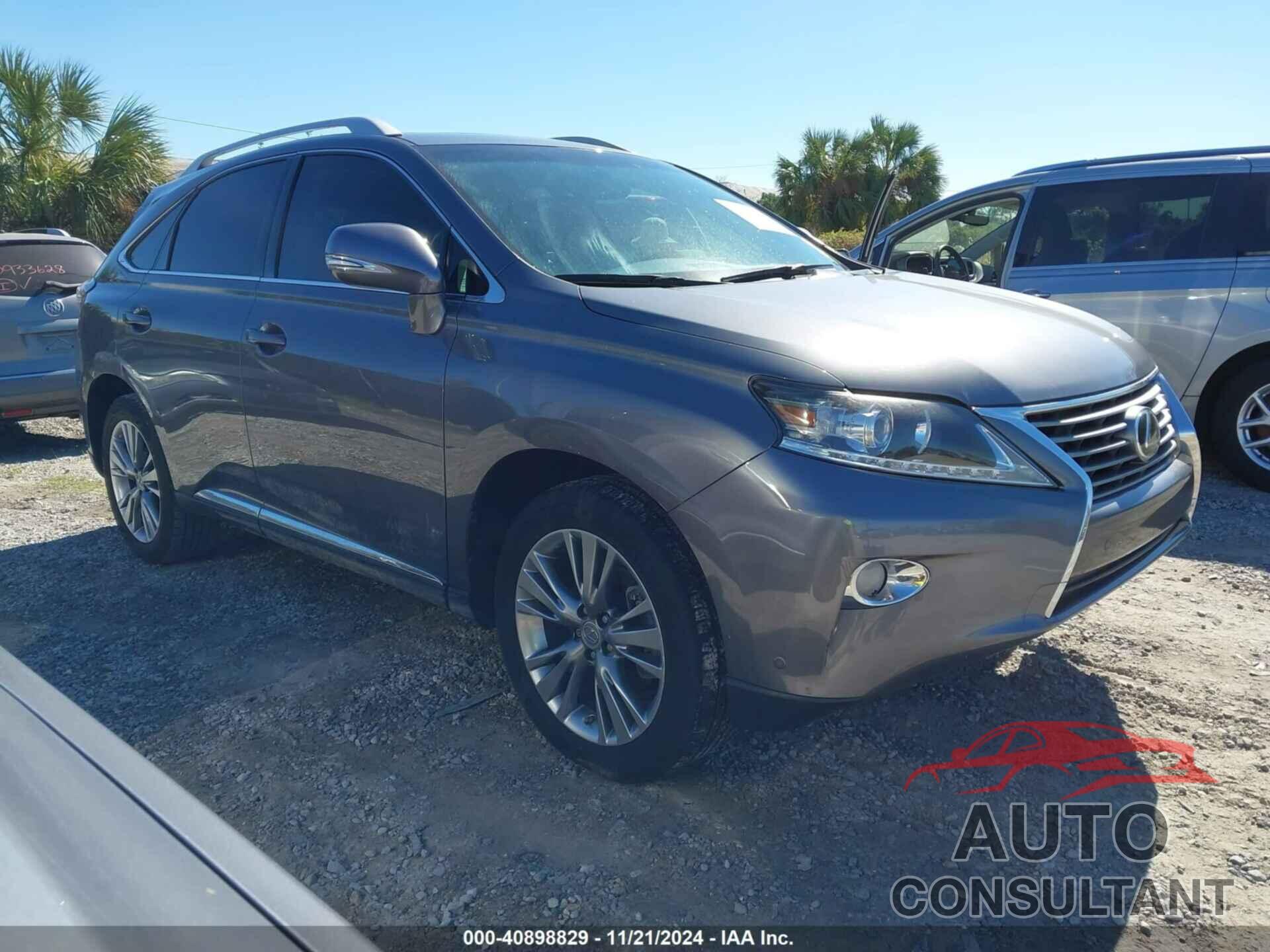 LEXUS RX 350 2013 - 2T2ZK1BA0DC087905