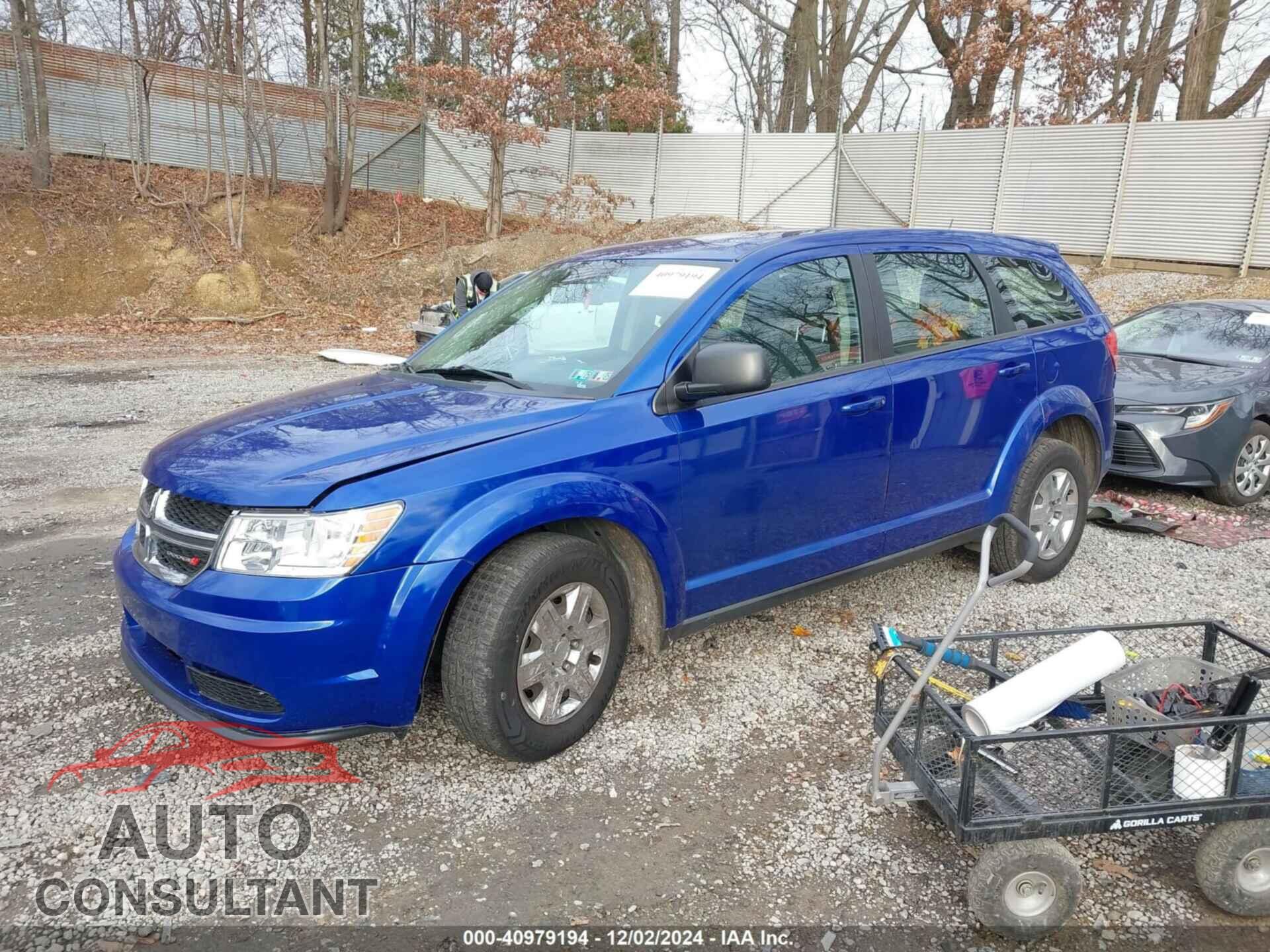 DODGE JOURNEY 2012 - 3C4PDCAB2CT366876