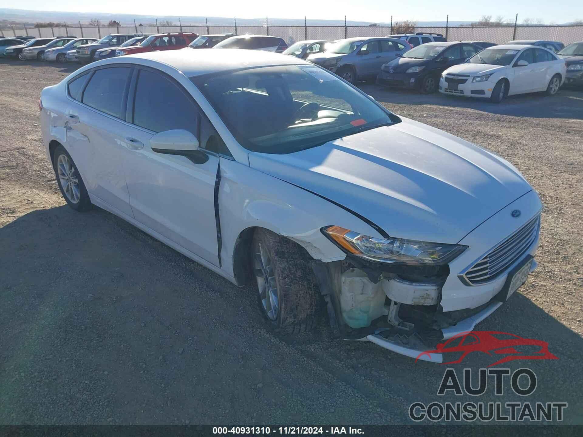 FORD FUSION 2017 - 3FA6P0H76HR113539