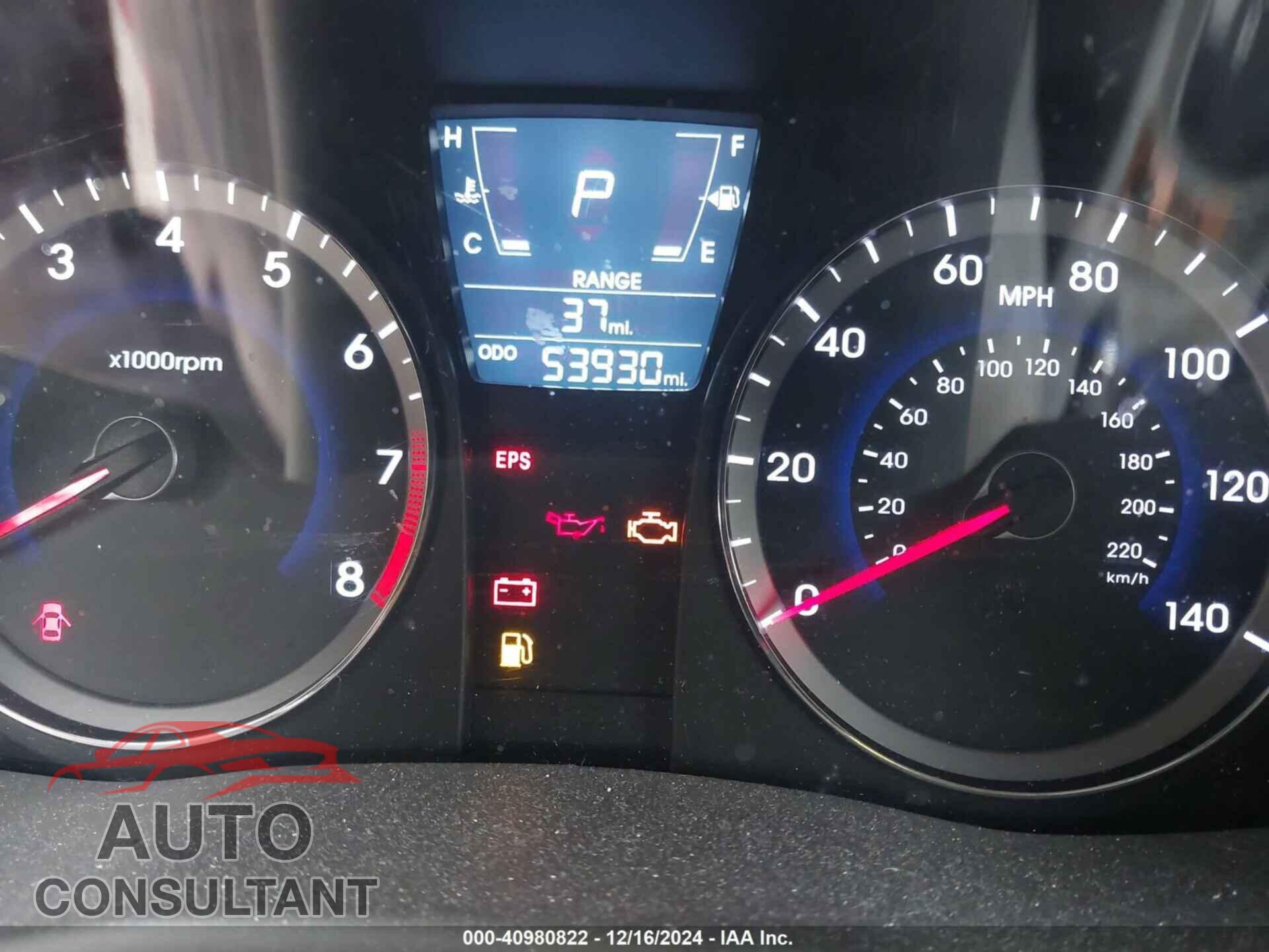 HYUNDAI ACCENT 2012 - KMHCU4AEXCU071203