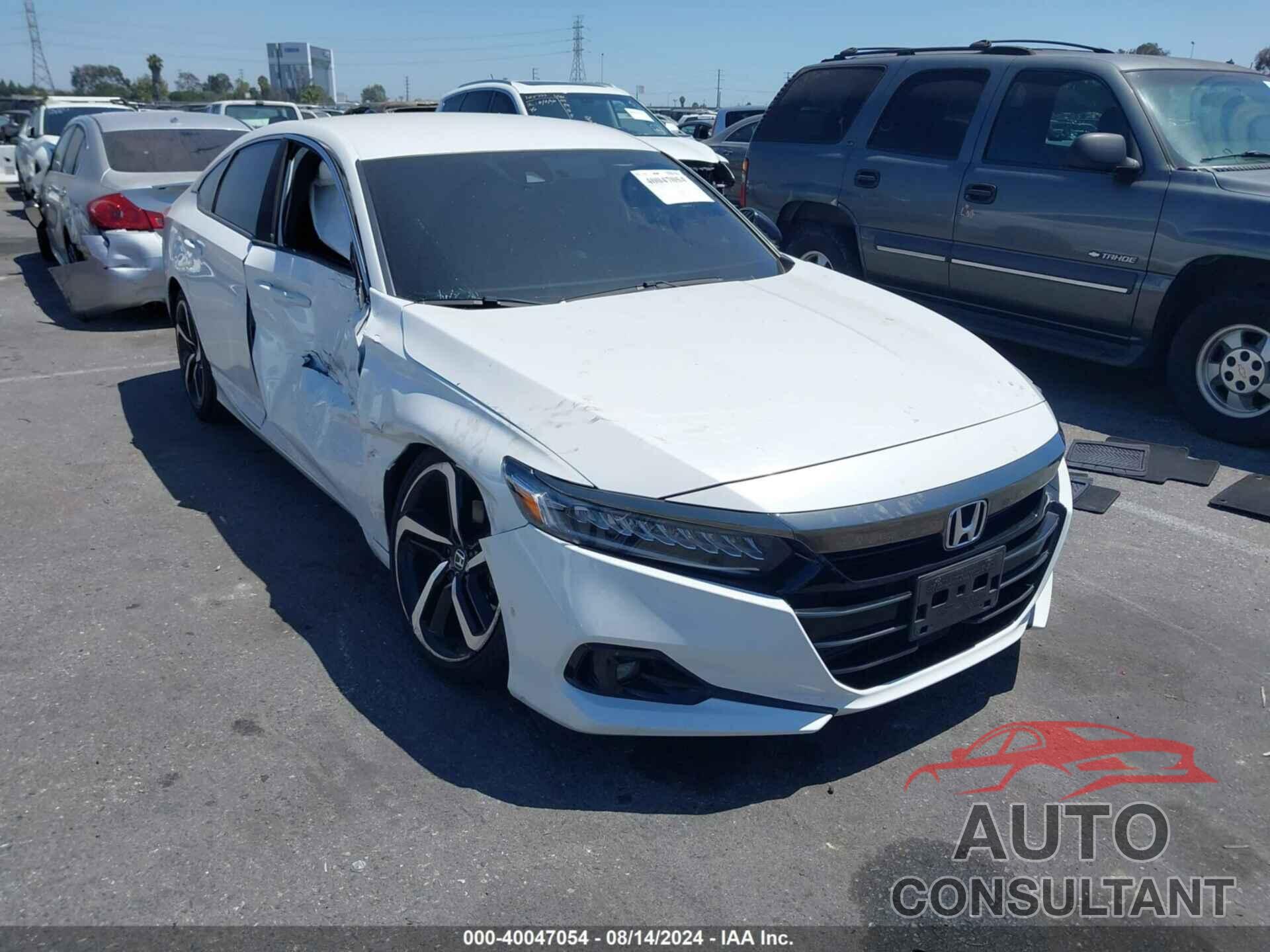 HONDA ACCORD 2021 - 1HGCV1F38MA105747