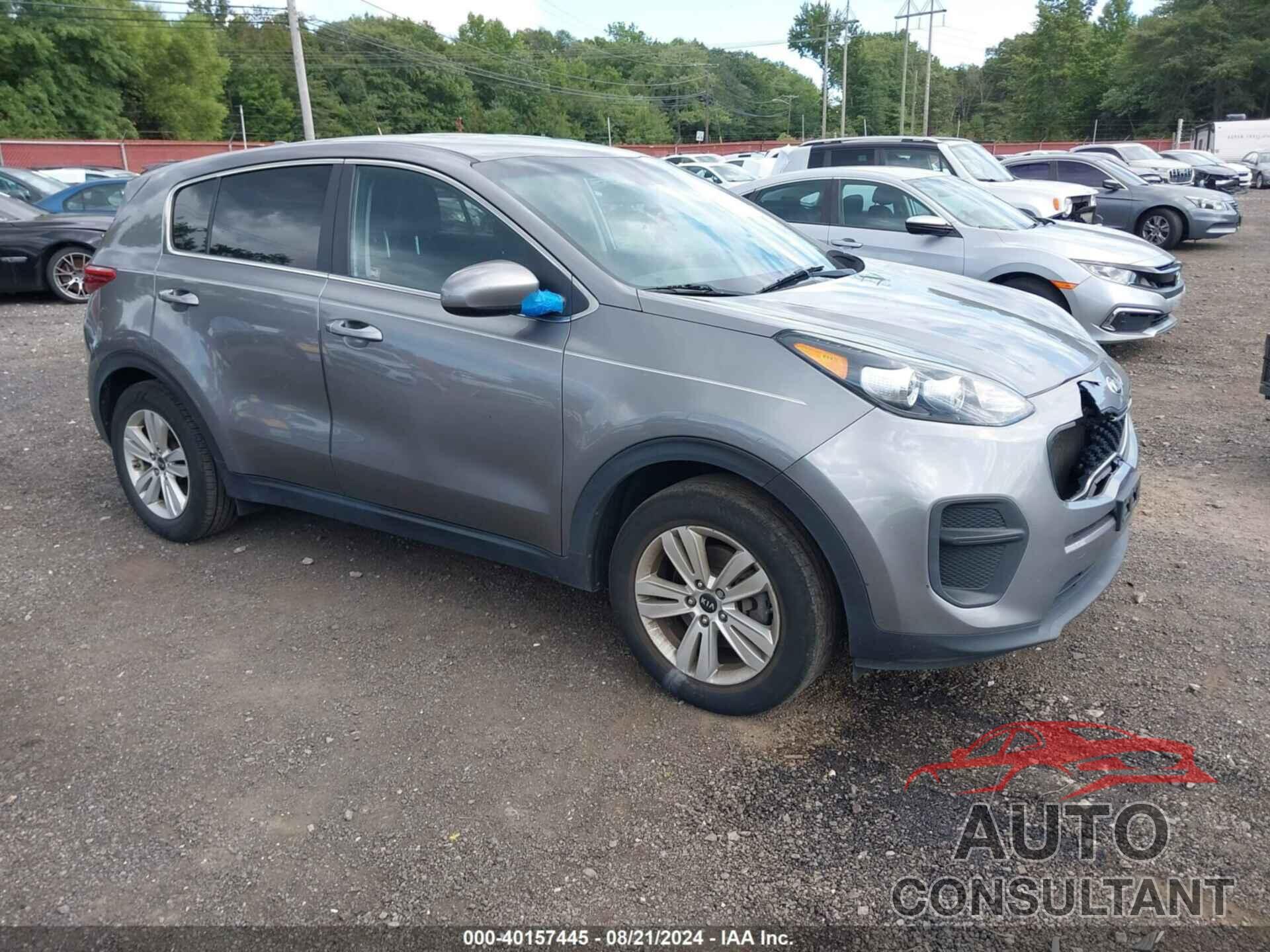 KIA SPORTAGE 2018 - KNDPM3AC2J7449654