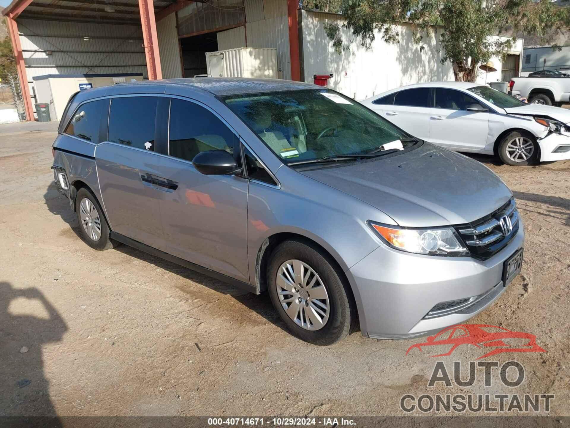 HONDA ODYSSEY 2016 - 5FNRL5H25GB165149