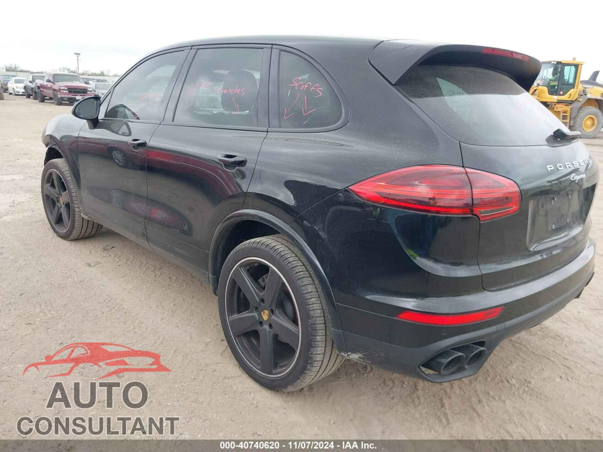 PORSCHE CAYENNE 2016 - WP1AA2A27GKA10213