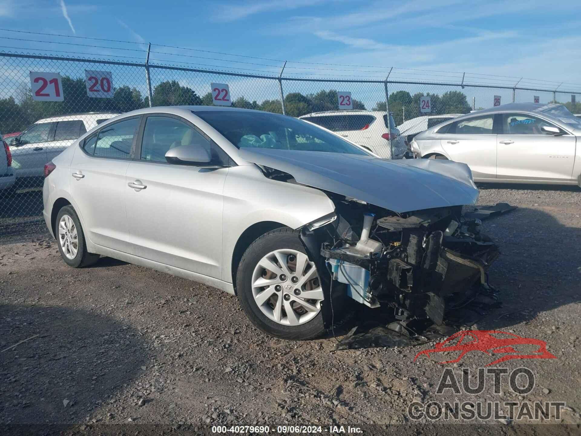HYUNDAI ELANTRA 2019 - 5NPD74LF9KH464964