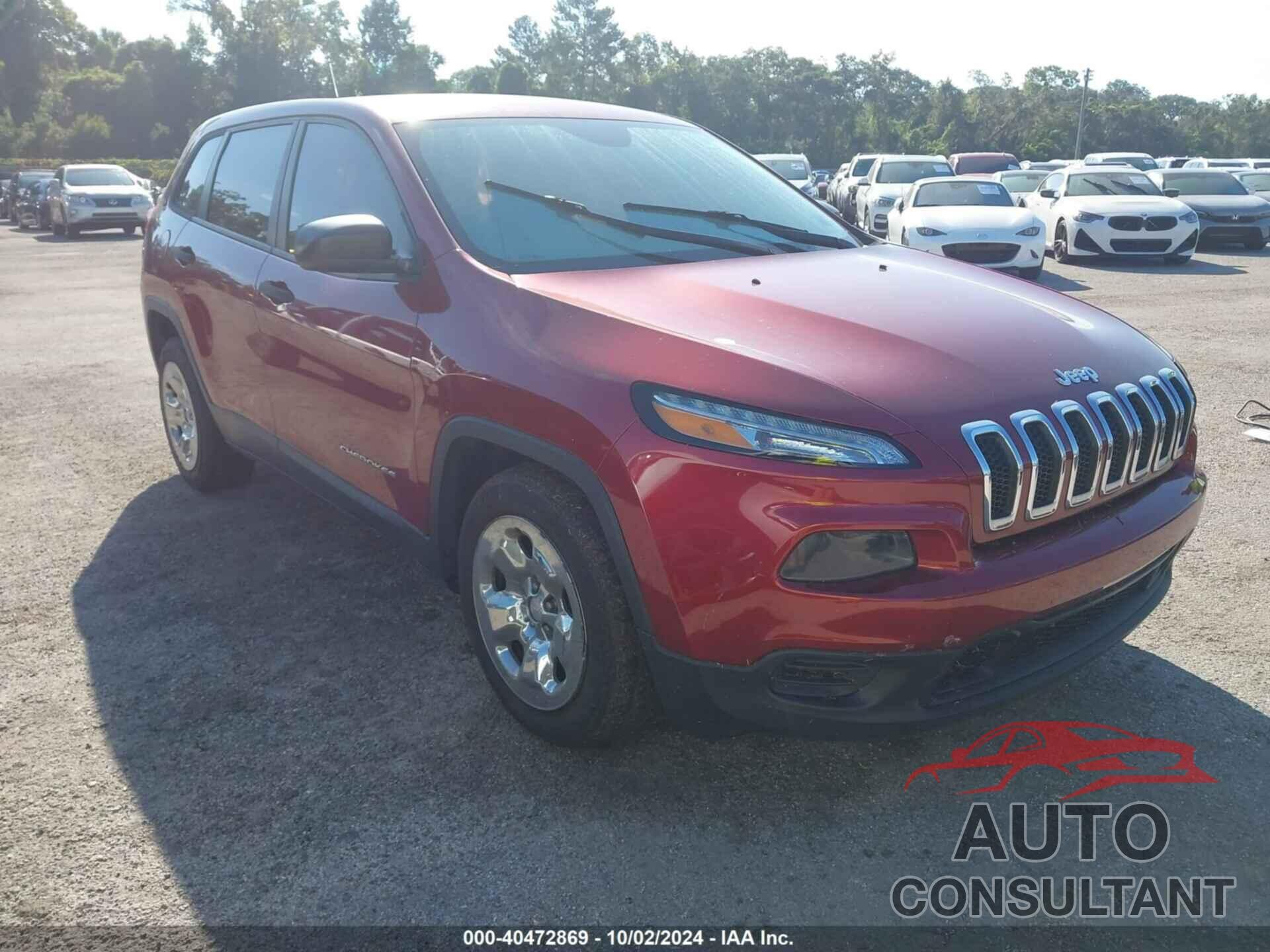 JEEP CHEROKEE 2016 - 1C4PJLAB4GW324766