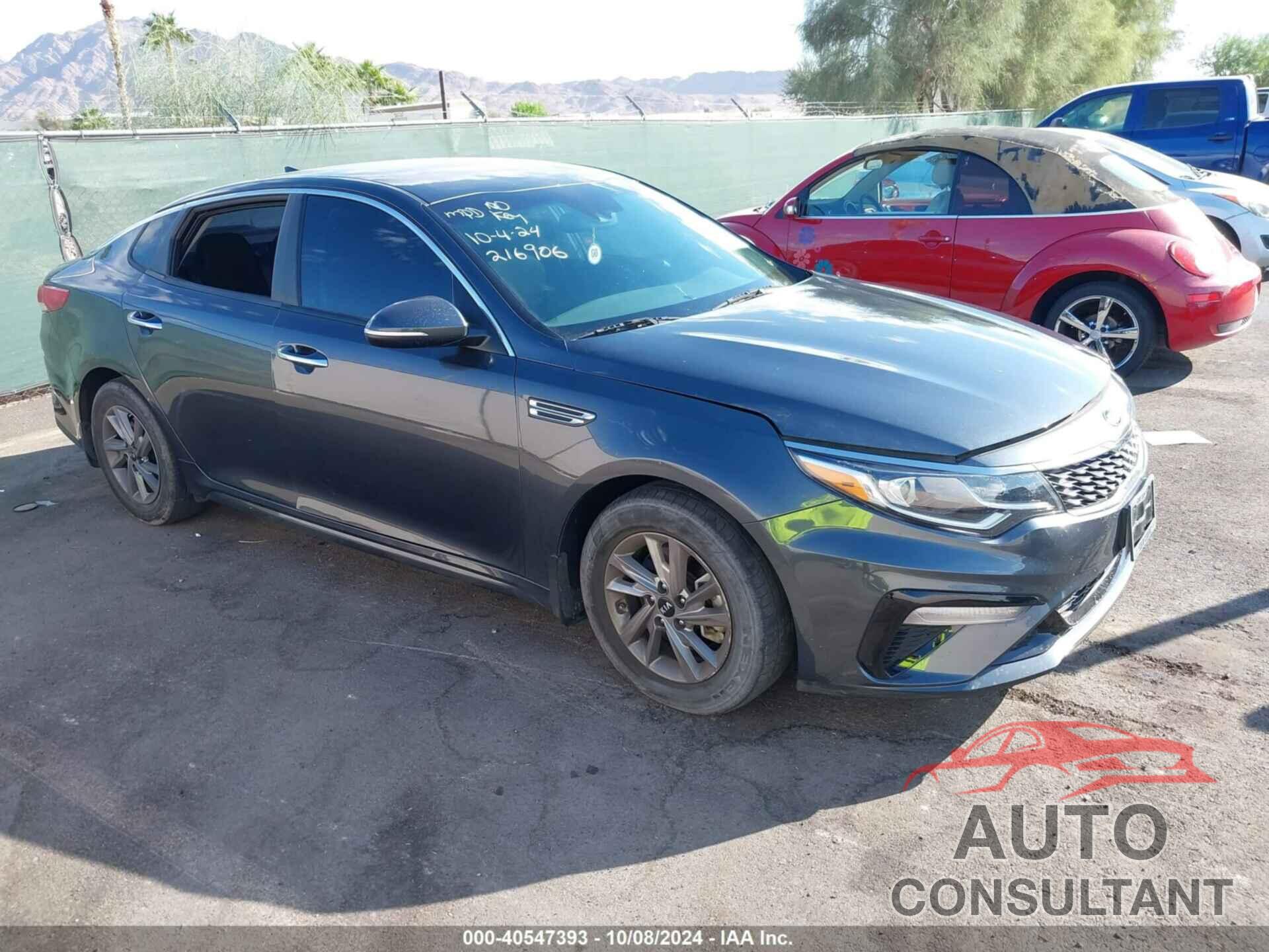 KIA OPTIMA 2020 - 5XXGT4L30LG421304