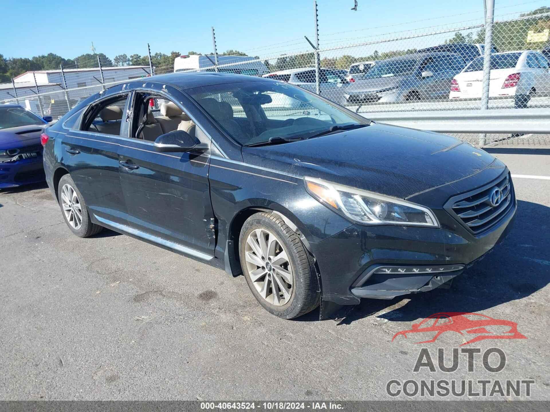 HYUNDAI SONATA 2016 - 5NPE34AF9GH333480